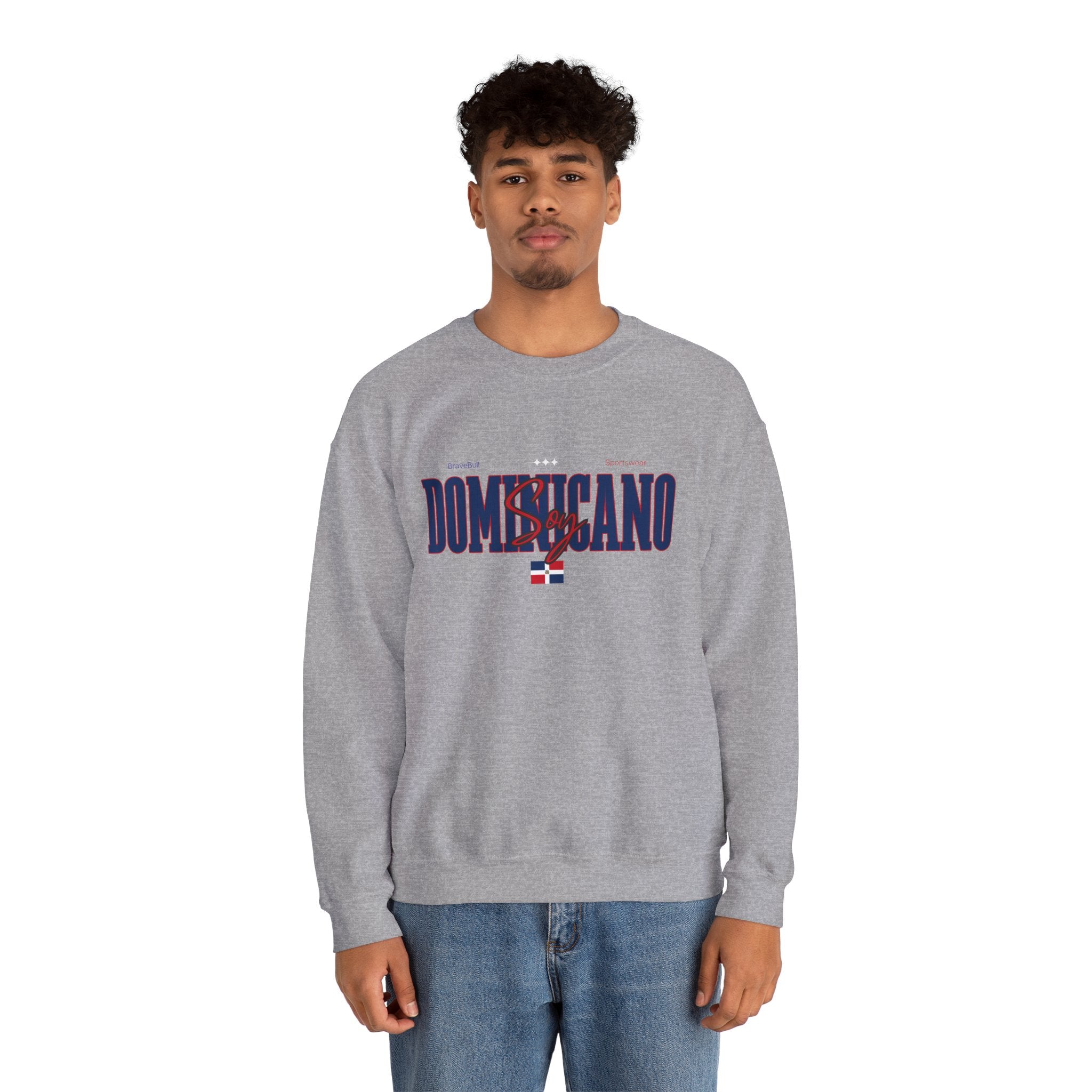 Dominicano Soy Sweatshirt — Dominican Republic Baseball Fan Crewneck