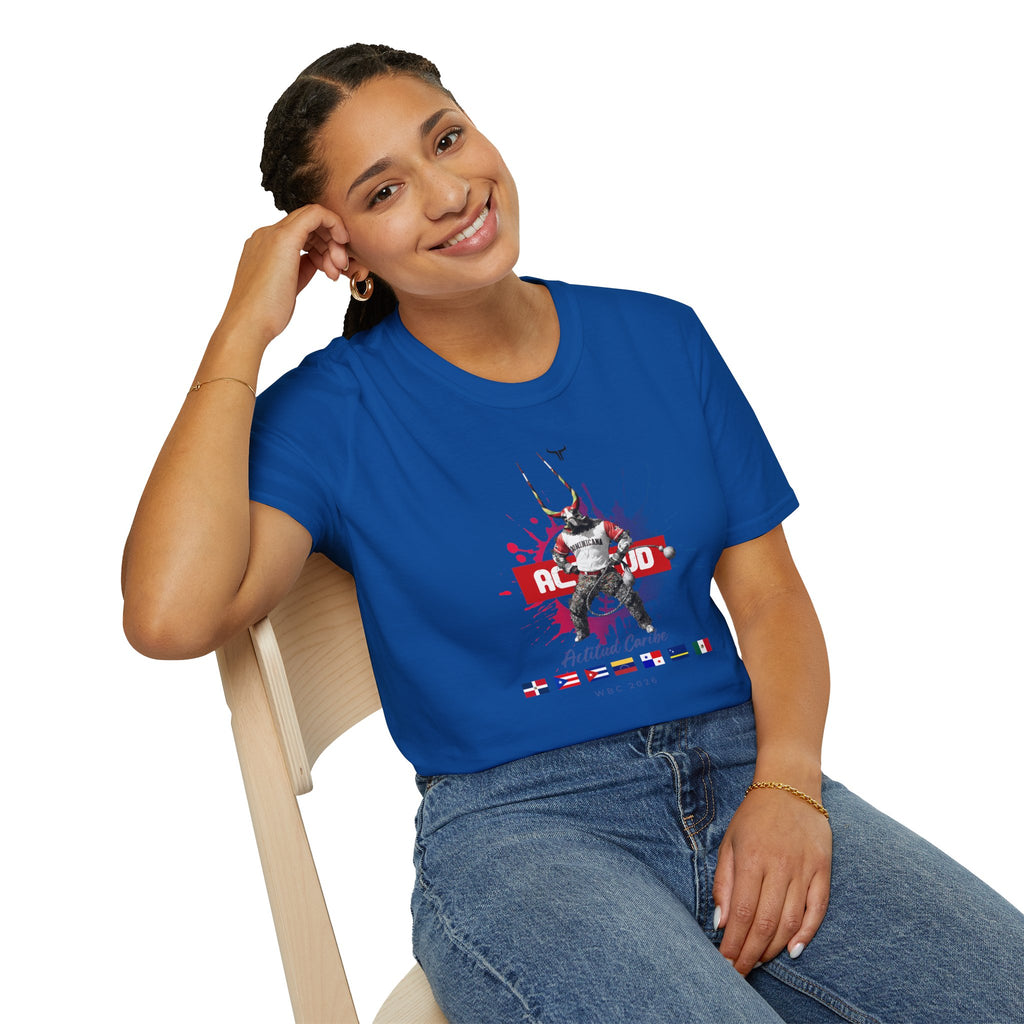 Diablo Cojuelo Carnaval T-Shirt — Actitud Caribe WBC 2026