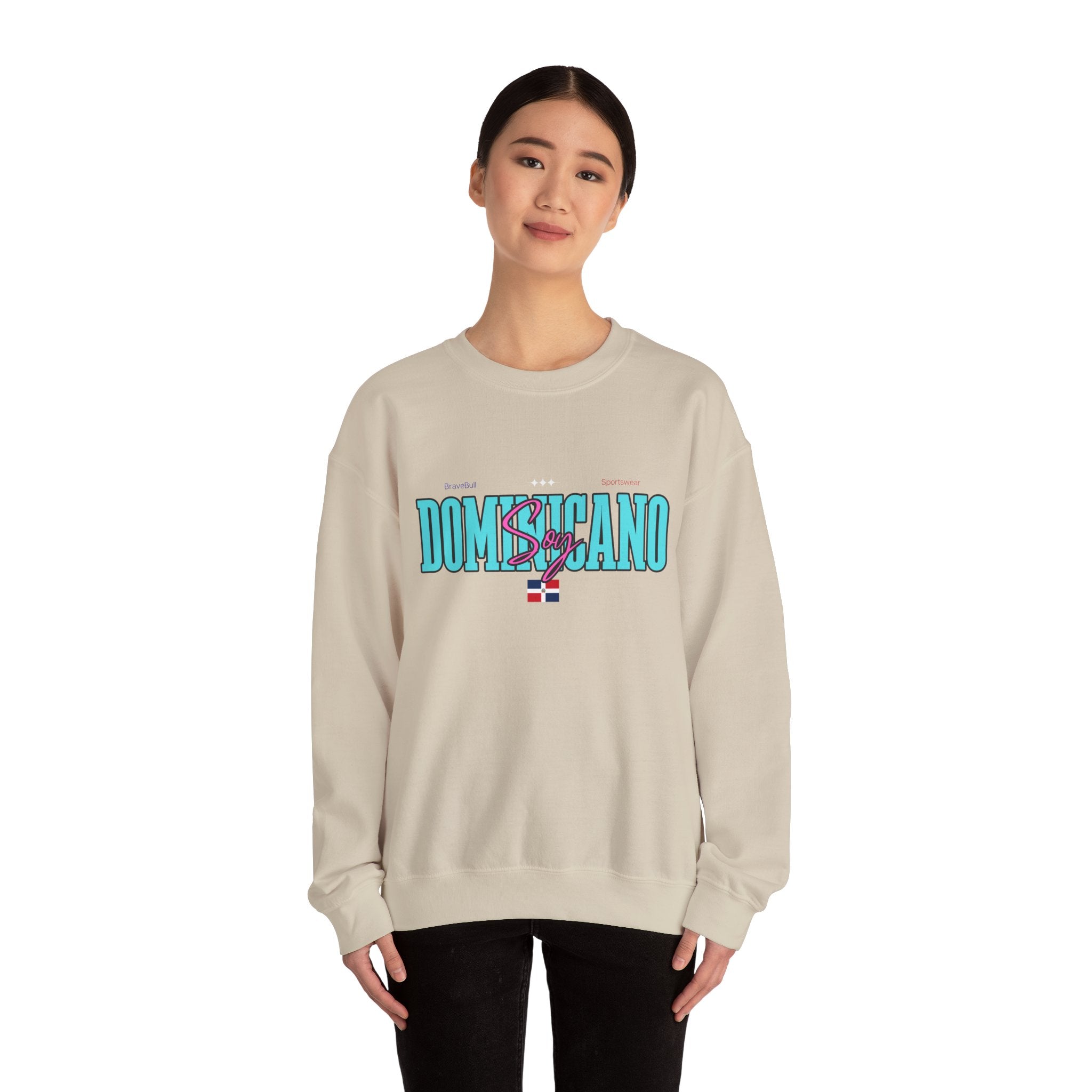 Dominicano Soy Sweatshirt — Dominican Republic Baseball Fan Crewneck