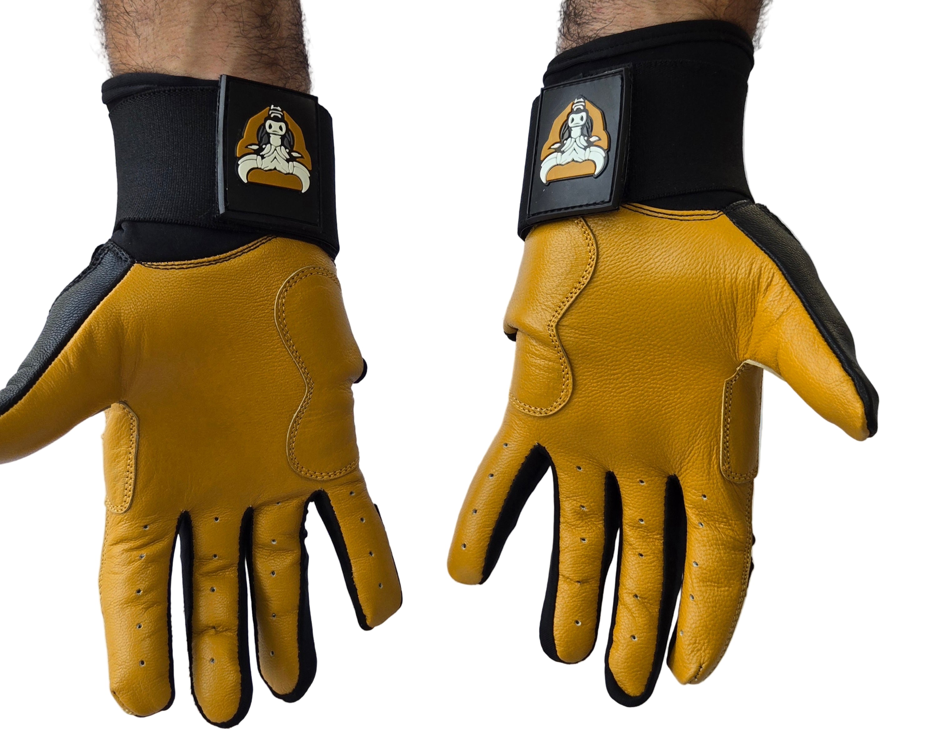 BraveBull Long Cuff Batting Gloves
