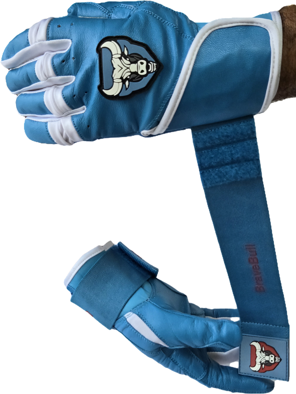 BraveBull Long Cuff Batting Gloves
