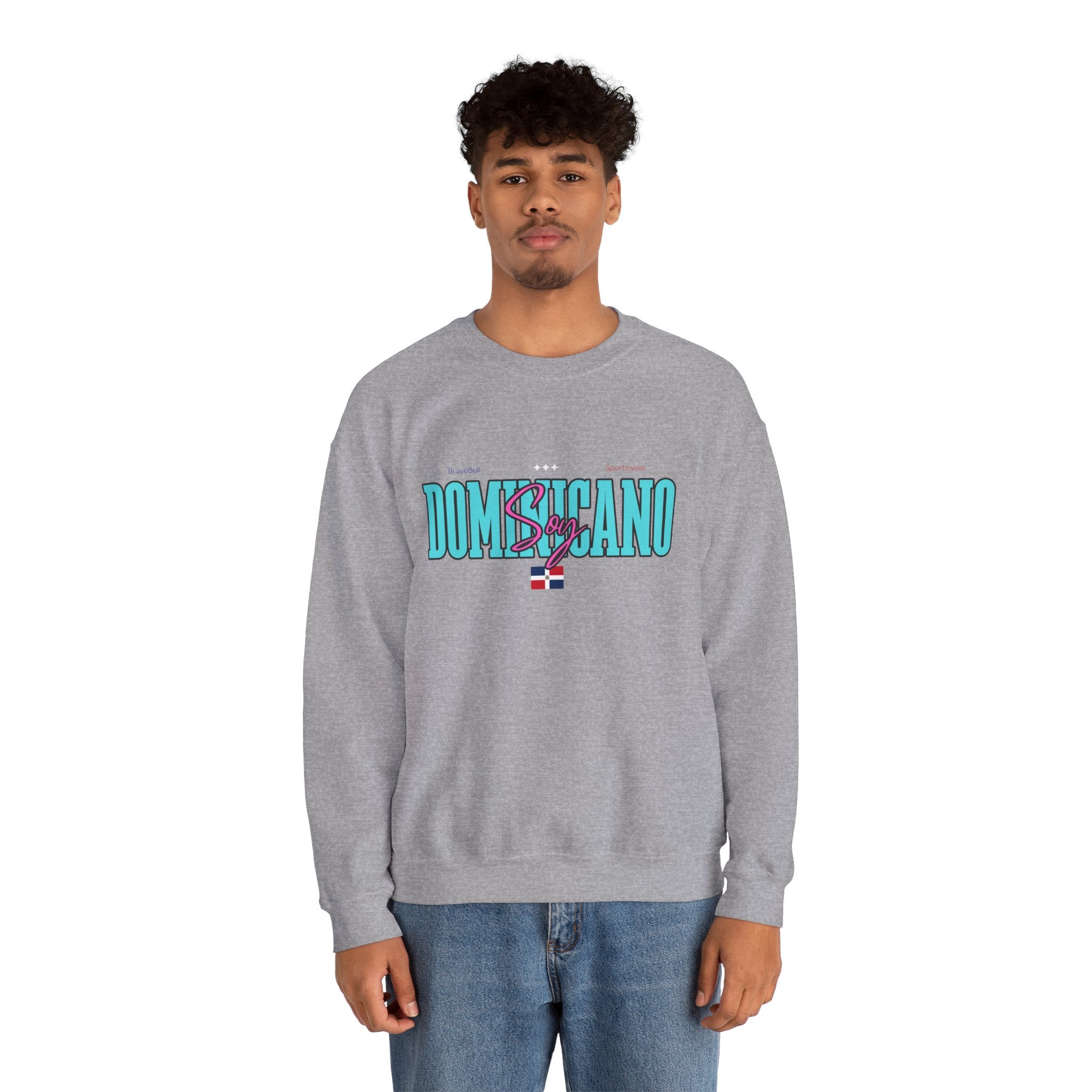 Dominicano Soy Sweatshirt — Dominican Republic Baseball Fan Crewneck