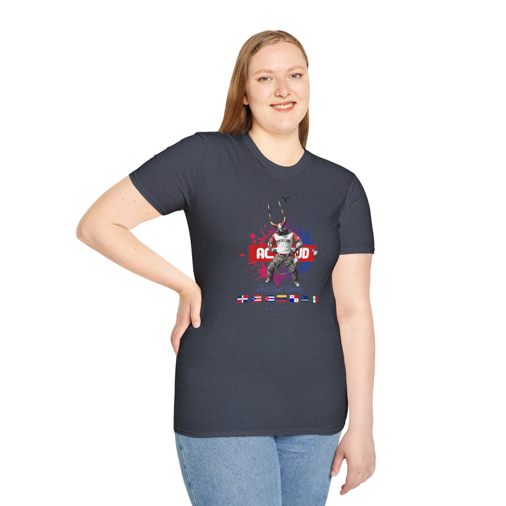 Diablo Cojuelo Carnaval T-Shirt — Actitud Caribe WBC 2026