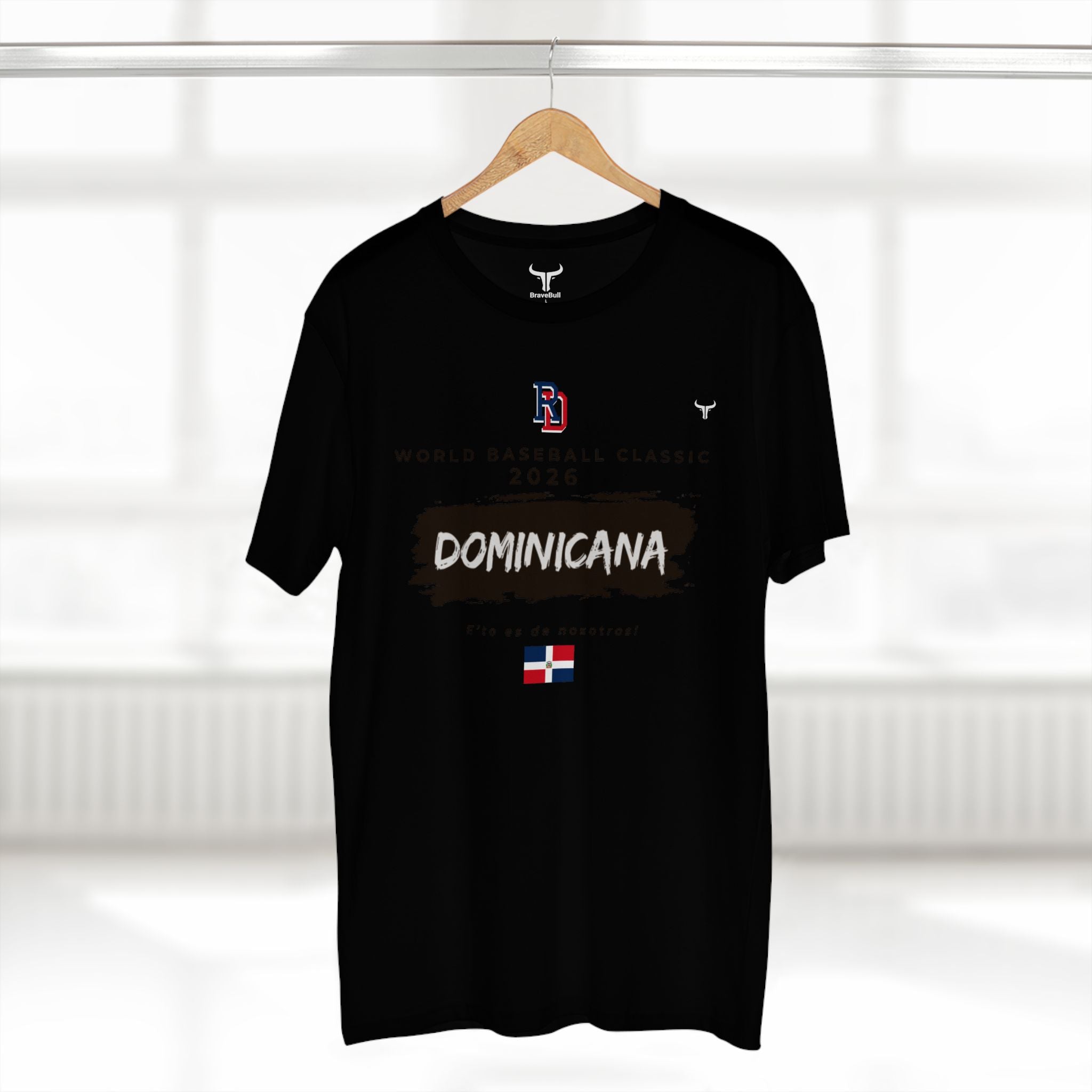 Dominican Republic 2026 WBC Fan Tee — "E'to es de nosotros / This is our"