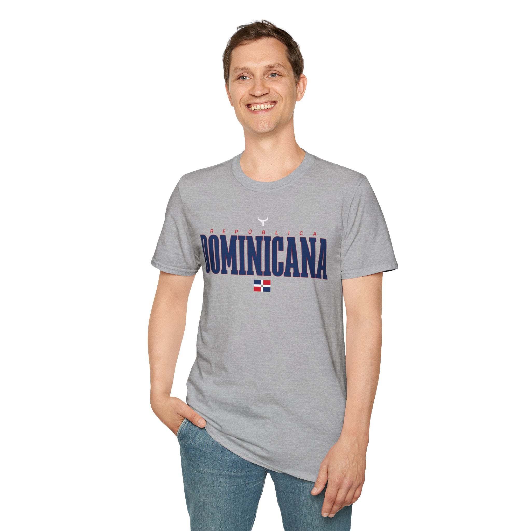 REPUBLICA DOMINICAN  WBC fan T-Shirt R Cotton Tee