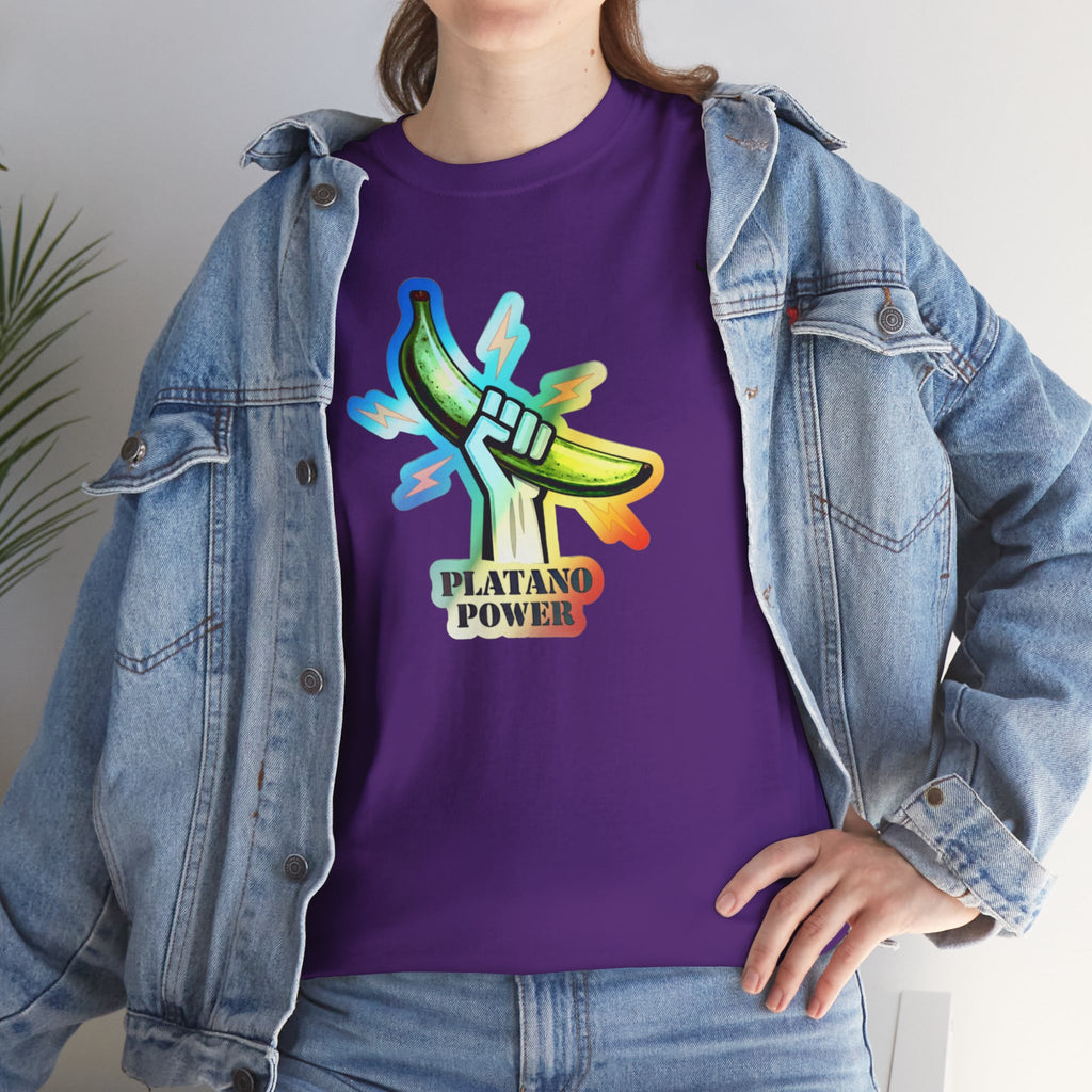 Platano Power T-Shirt – WBC Limeted Edition Unisex Heavy Cotton Tee