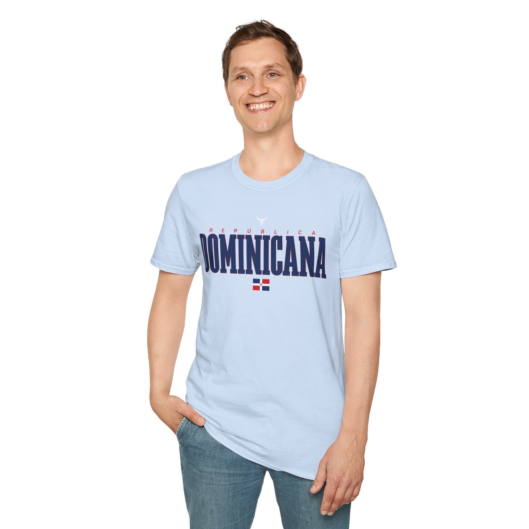 REPUBLICA DOMINICAN  WBC fan T-Shirt R Cotton Tee