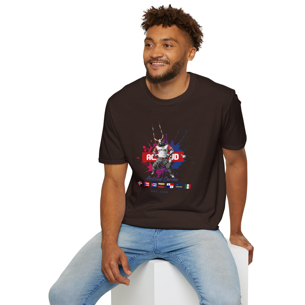 Diablo Cojuelo Carnaval T-Shirt — Actitud Caribe WBC 2026