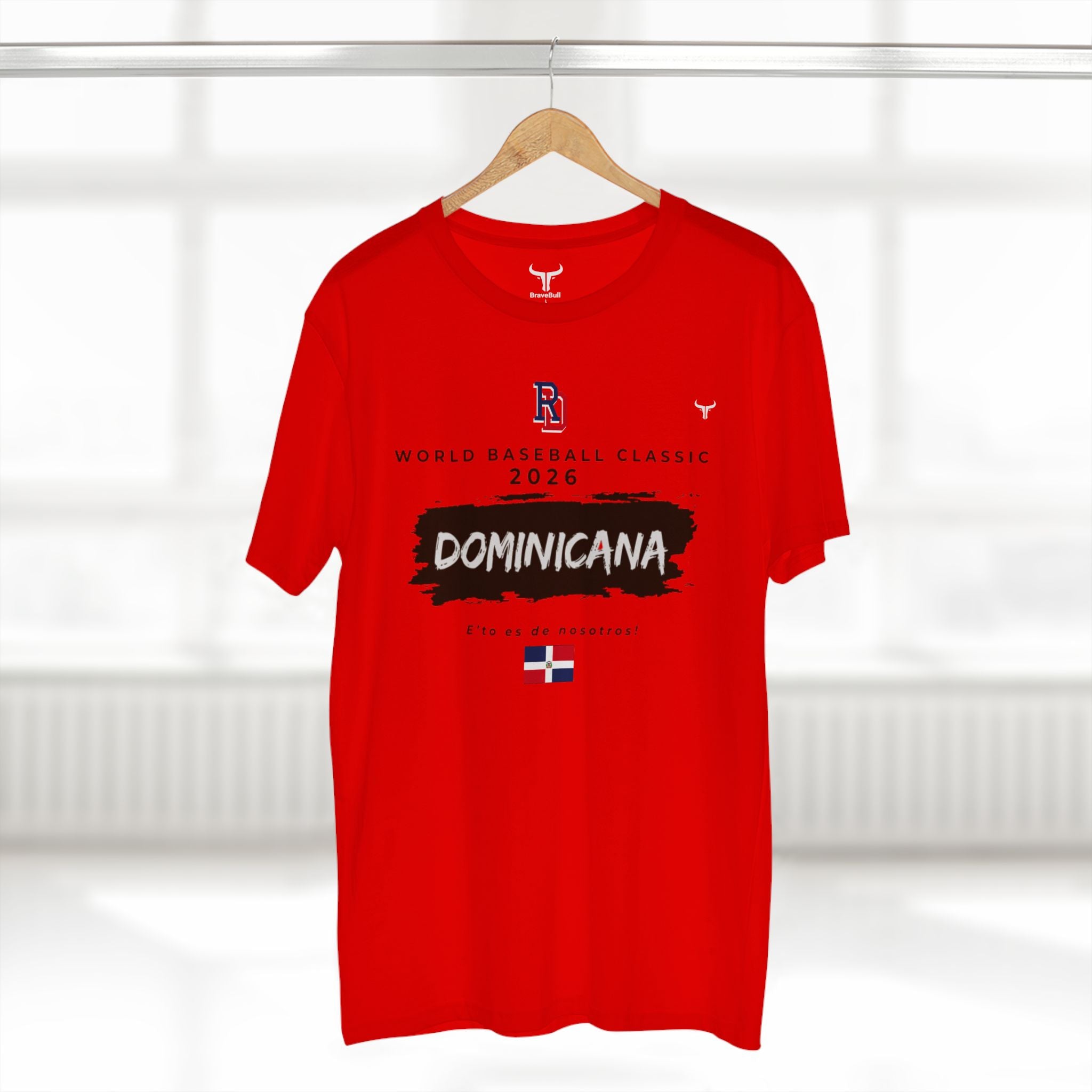 Dominican Republic 2026 WBC Fan Tee — "E'to es de nosotros / This is our"