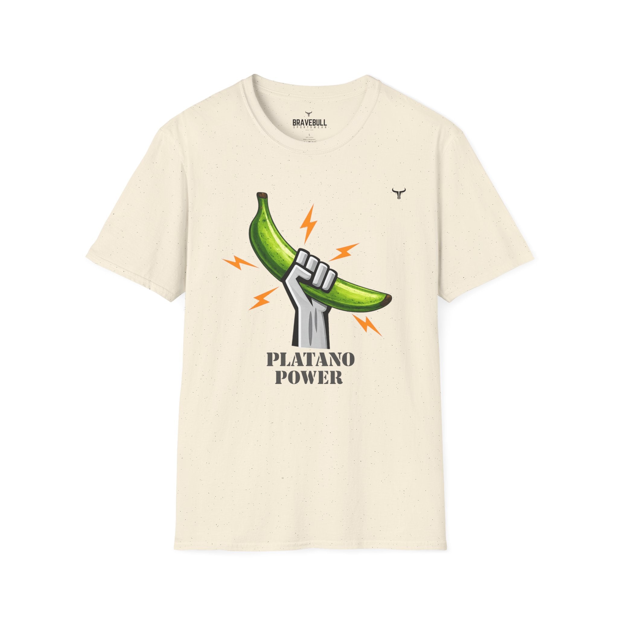 Platano Power T-Shirt – Celebrate Dominican Pride! Unisex Softstyle T-Shirt