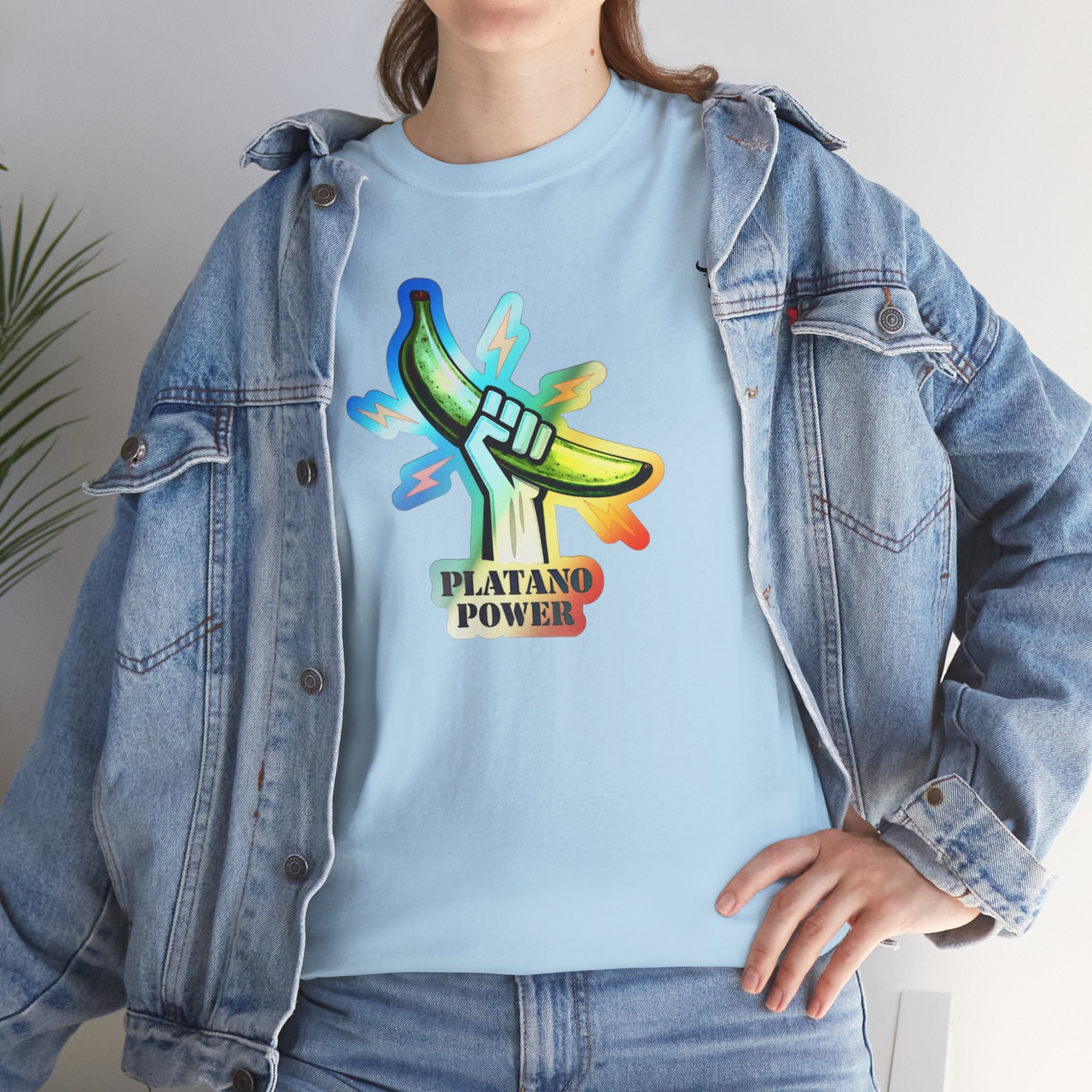 Platano Power T-Shirt – WBC Limeted Edition Unisex Heavy Cotton Tee