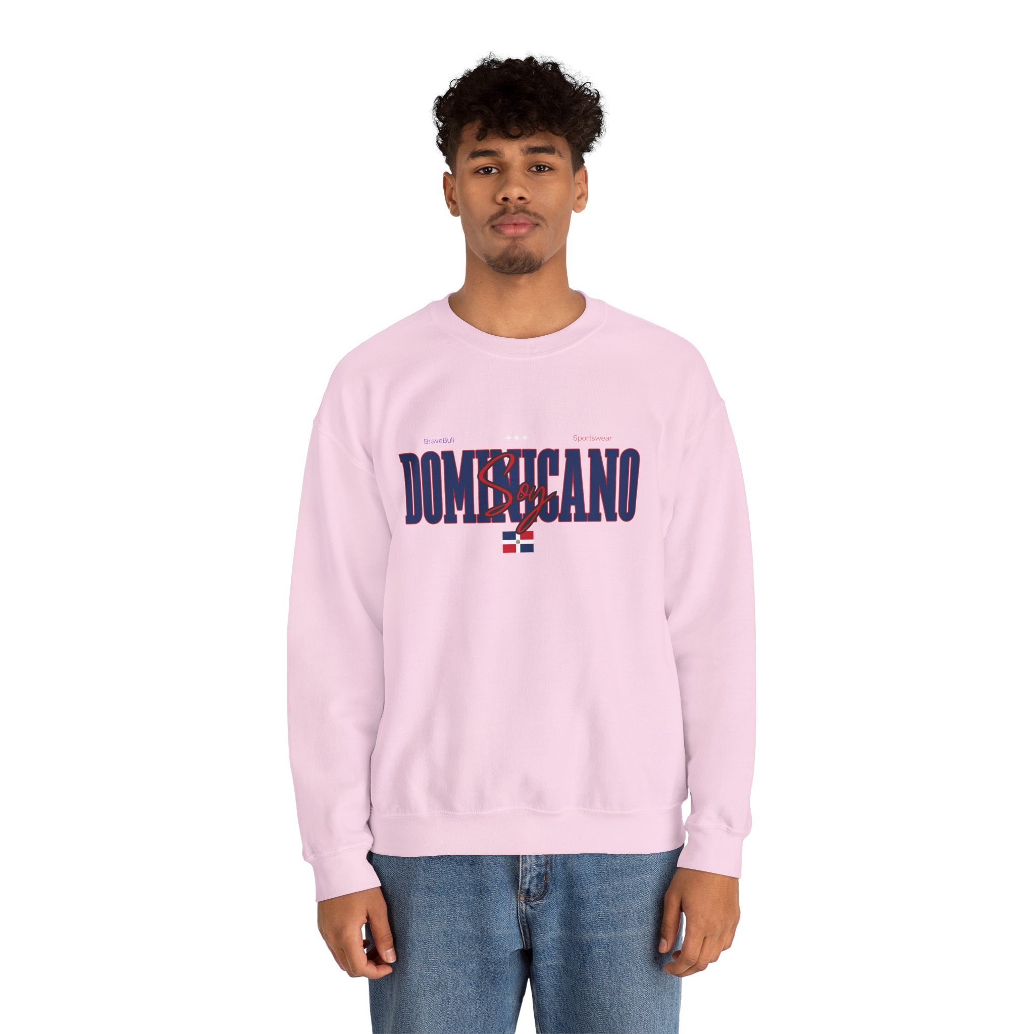 Dominicano Soy Sweatshirt — Dominican Republic Baseball Fan Crewneck