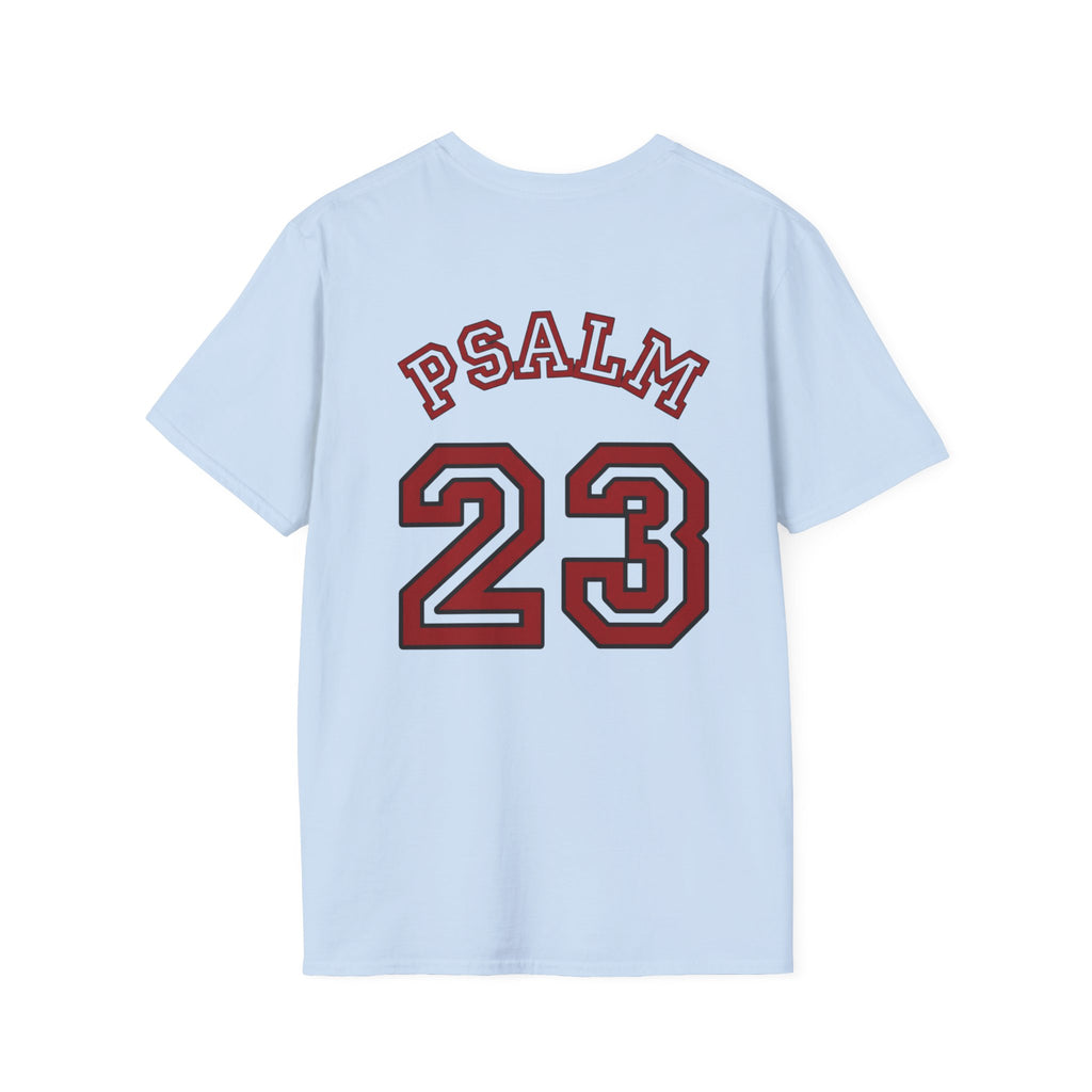 Psalm 23 Cross T-Shirt — "The Lord Is My Shepherd" Christian Tee