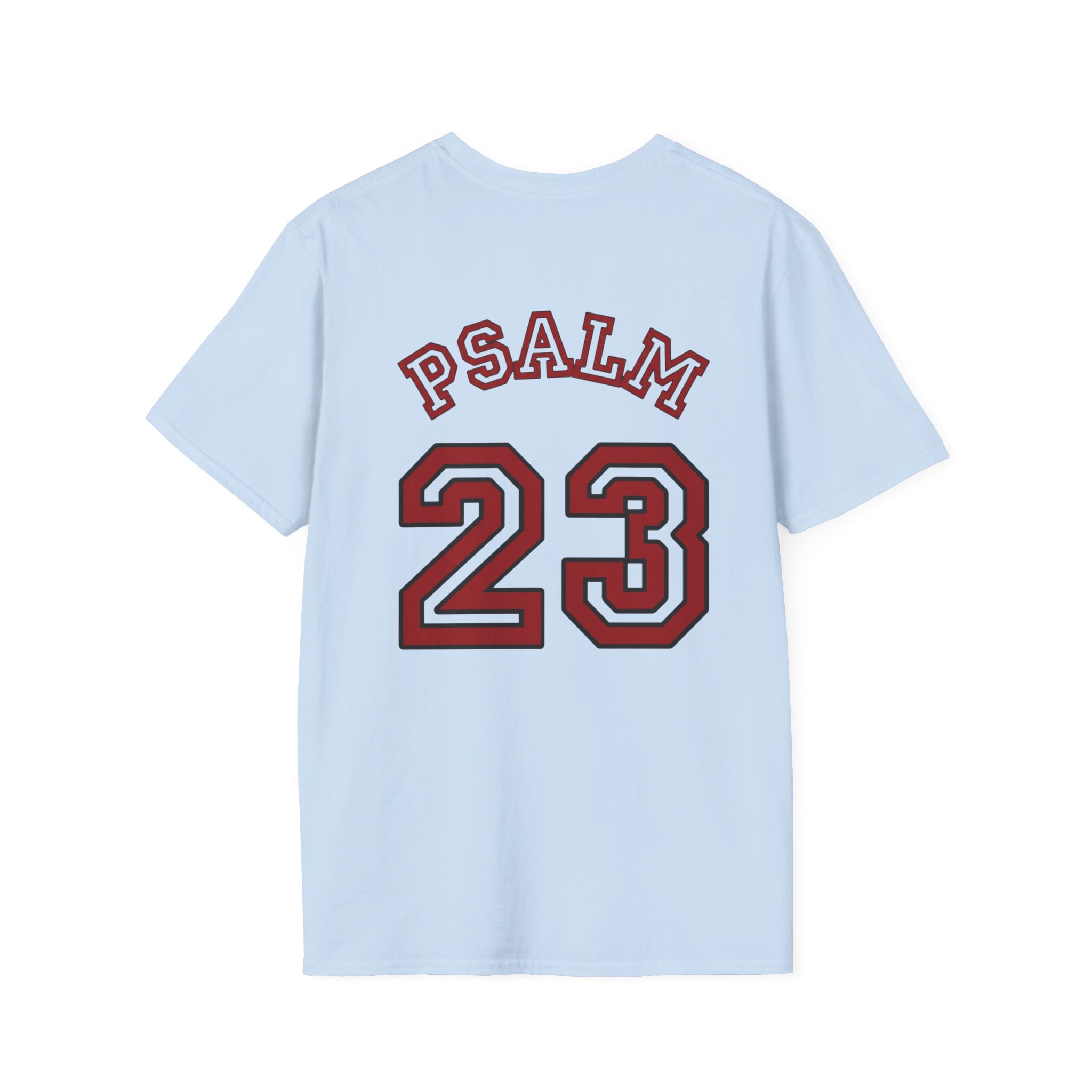 Psalm 23 Cross T-Shirt — "The Lord Is My Shepherd" Christian Tee
