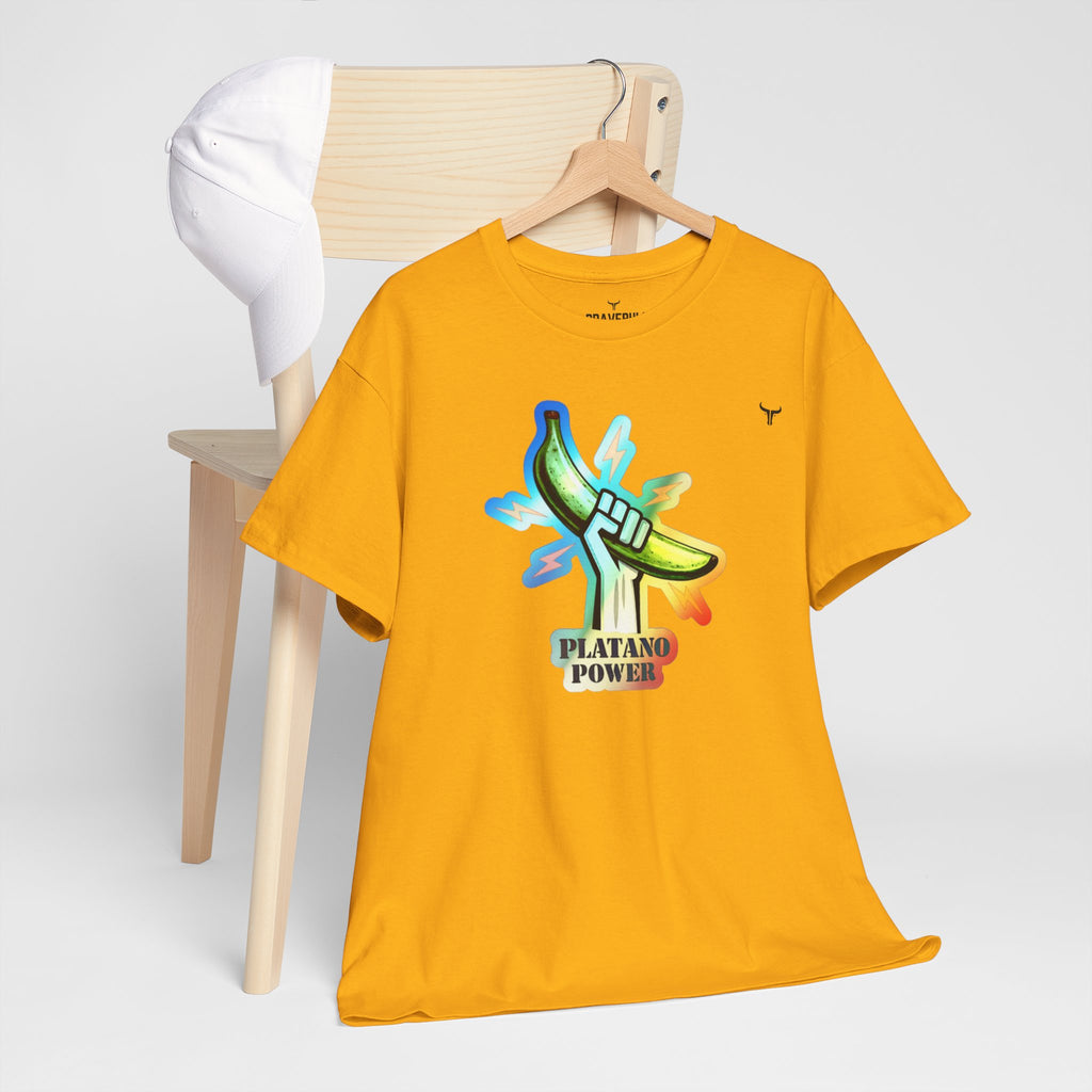 Platano Power T-Shirt – WBC Limeted Edition Unisex Heavy Cotton Tee