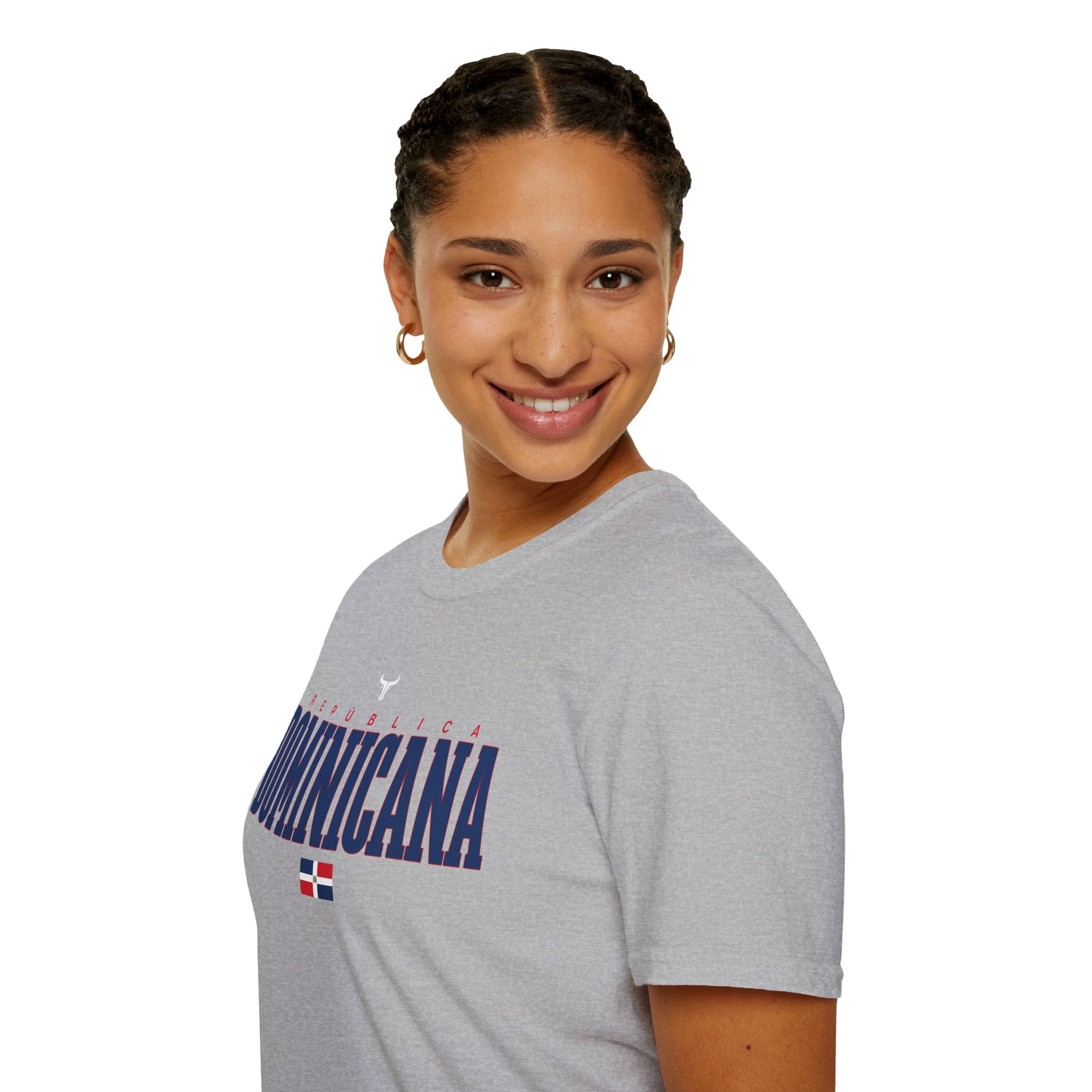 REPUBLICA DOMINICAN  WBC fan T-Shirt R Cotton Tee