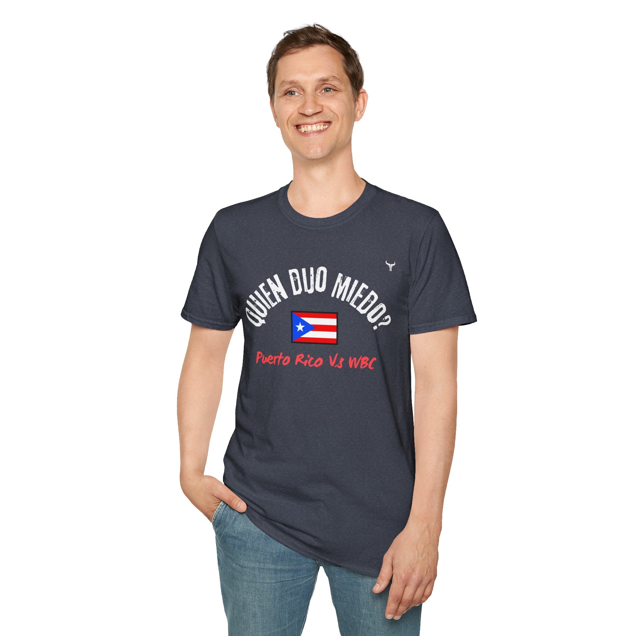 Puerto Rico Baseball Tee — "¿Quién Dijo Miedo?" Fan T-Shirt