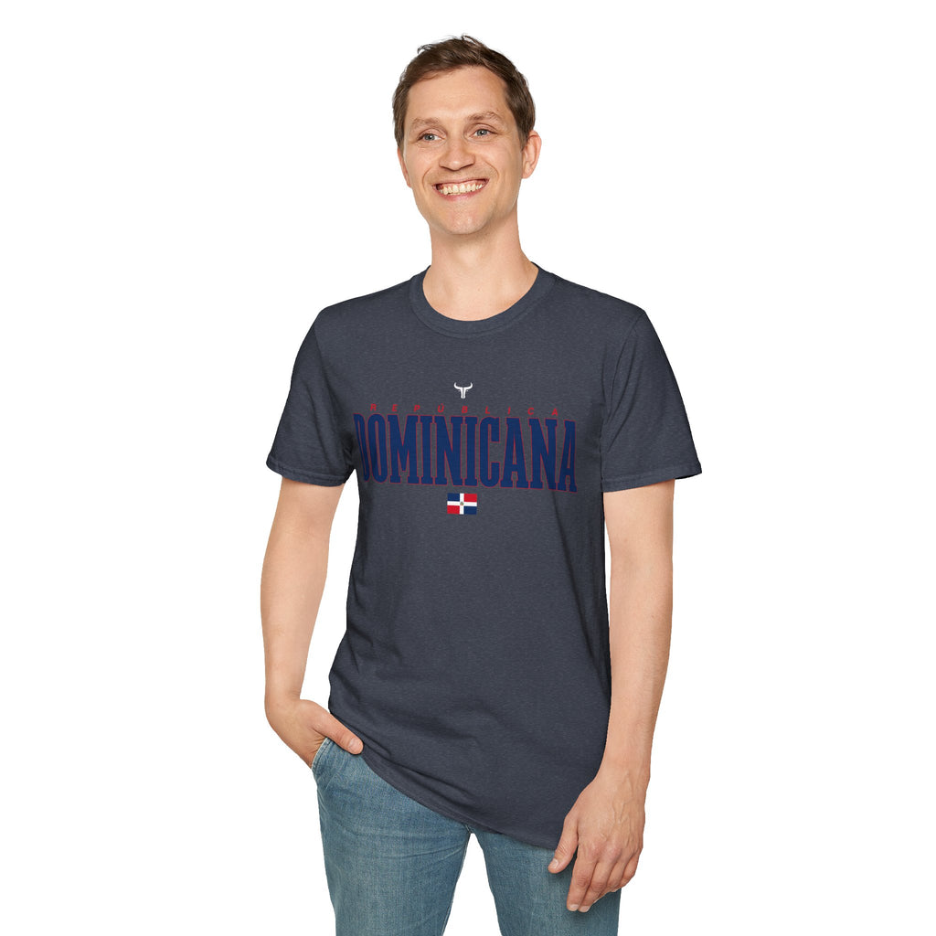 REPUBLICA DOMINICAN  WBC fan T-Shirt R Cotton Tee
