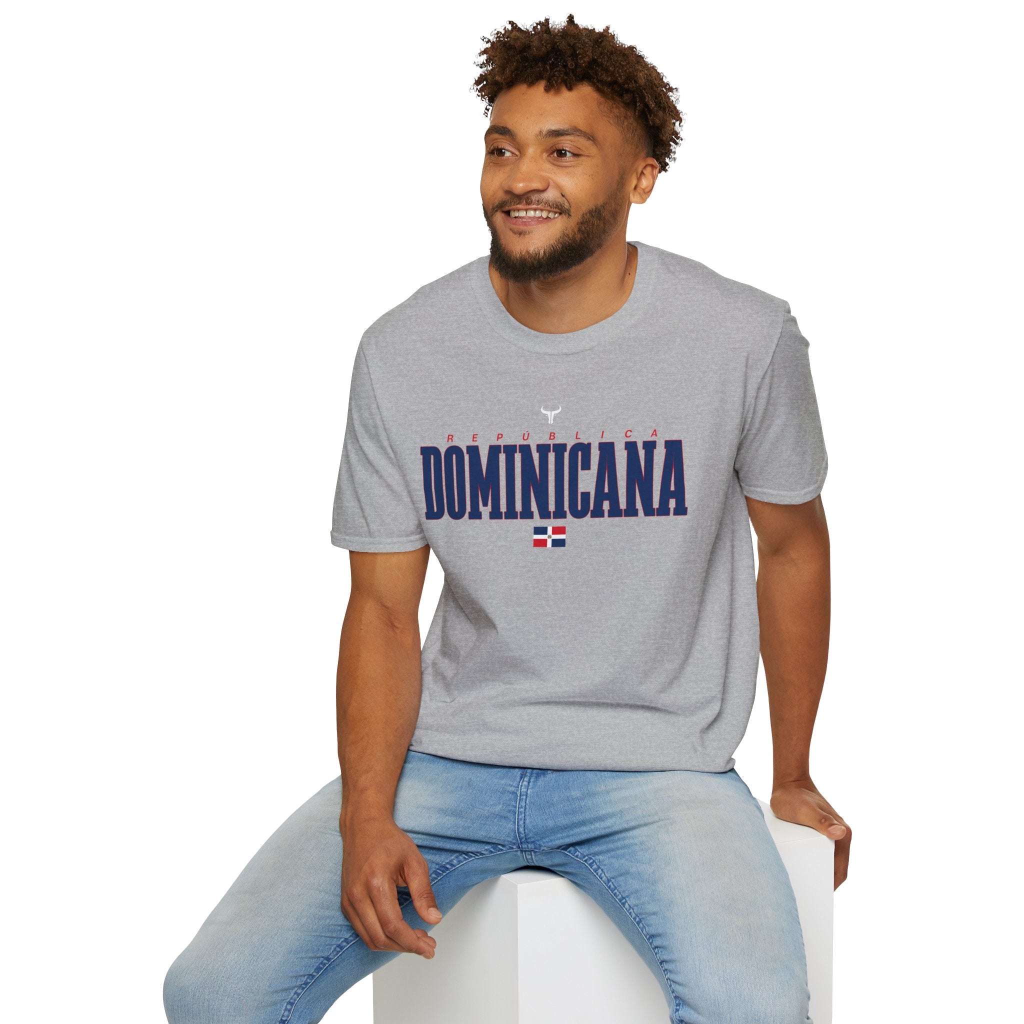 REPUBLICA DOMINICAN  WBC fan T-Shirt R Cotton Tee