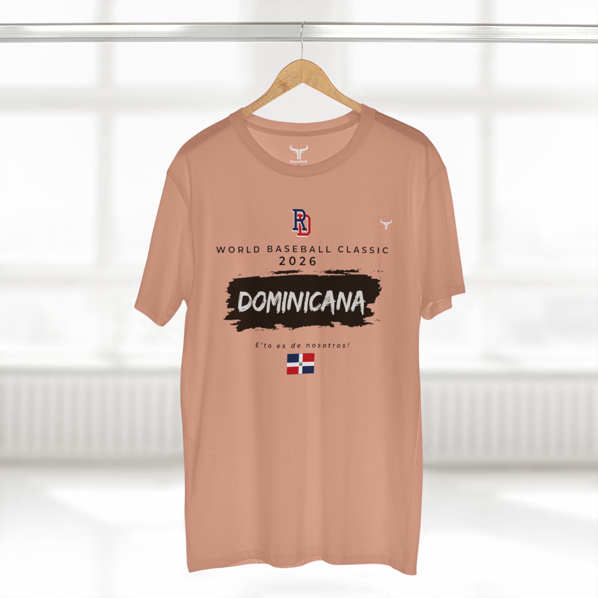 Dominican Republic 2026 WBC Fan Tee — "E'to es de nosotros / This is our"