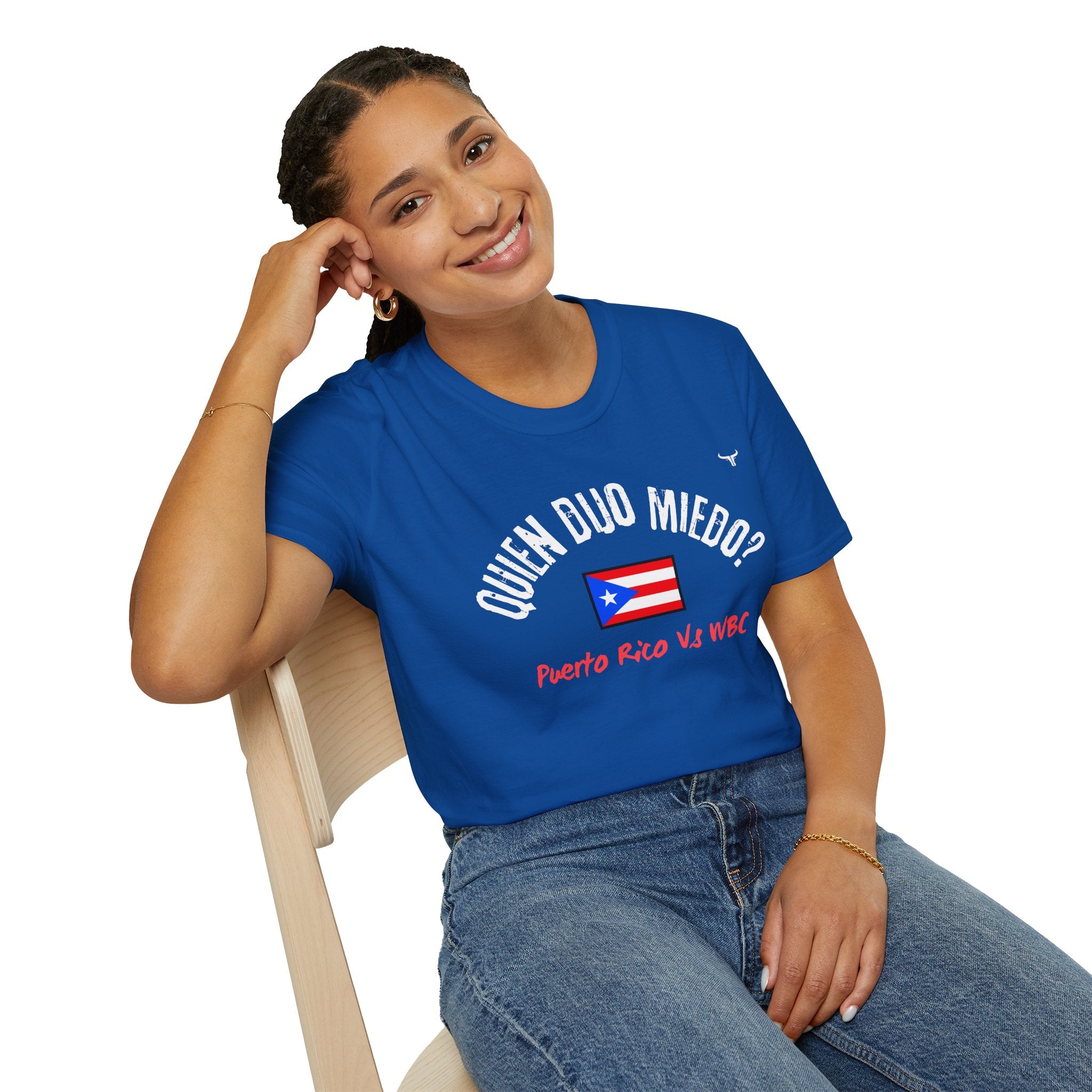 Puerto Rico Baseball Tee — "¿Quién Dijo Miedo?" Fan T-Shirt