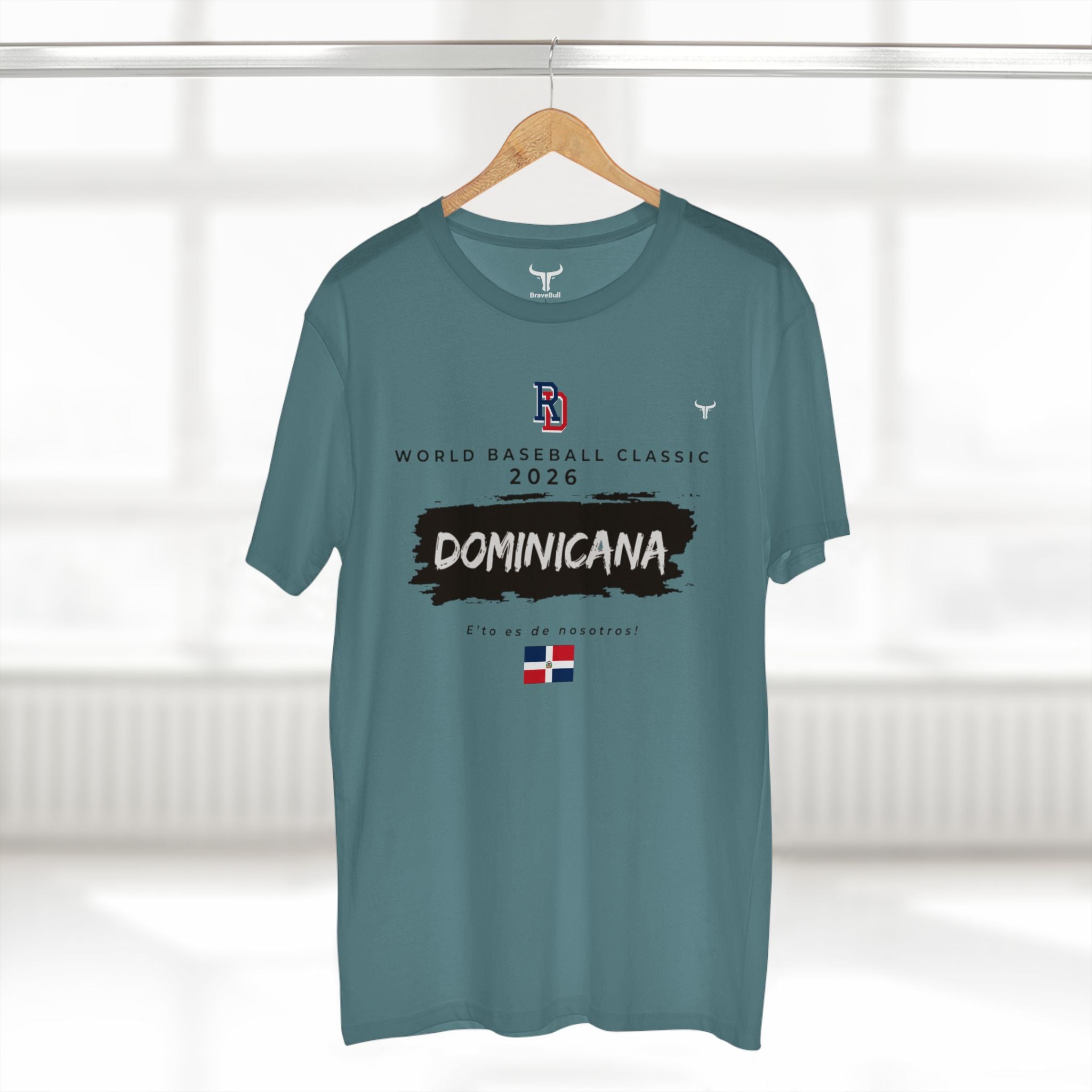 Dominican Republic 2026 WBC Fan Tee — "E'to es de nosotros / This is our"
