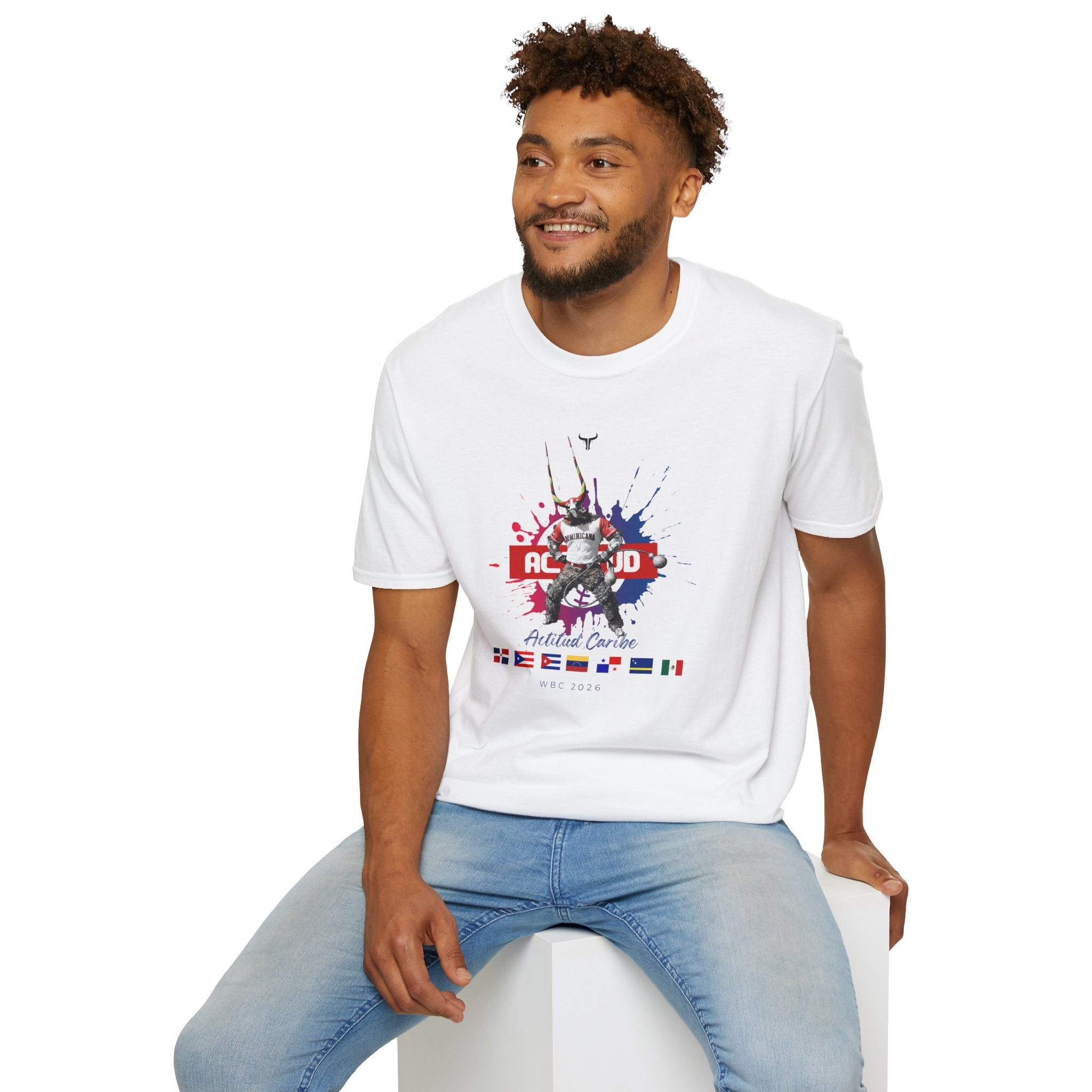 Diablo Cojuelo Carnaval T-Shirt — Actitud Caribe WBC 2026