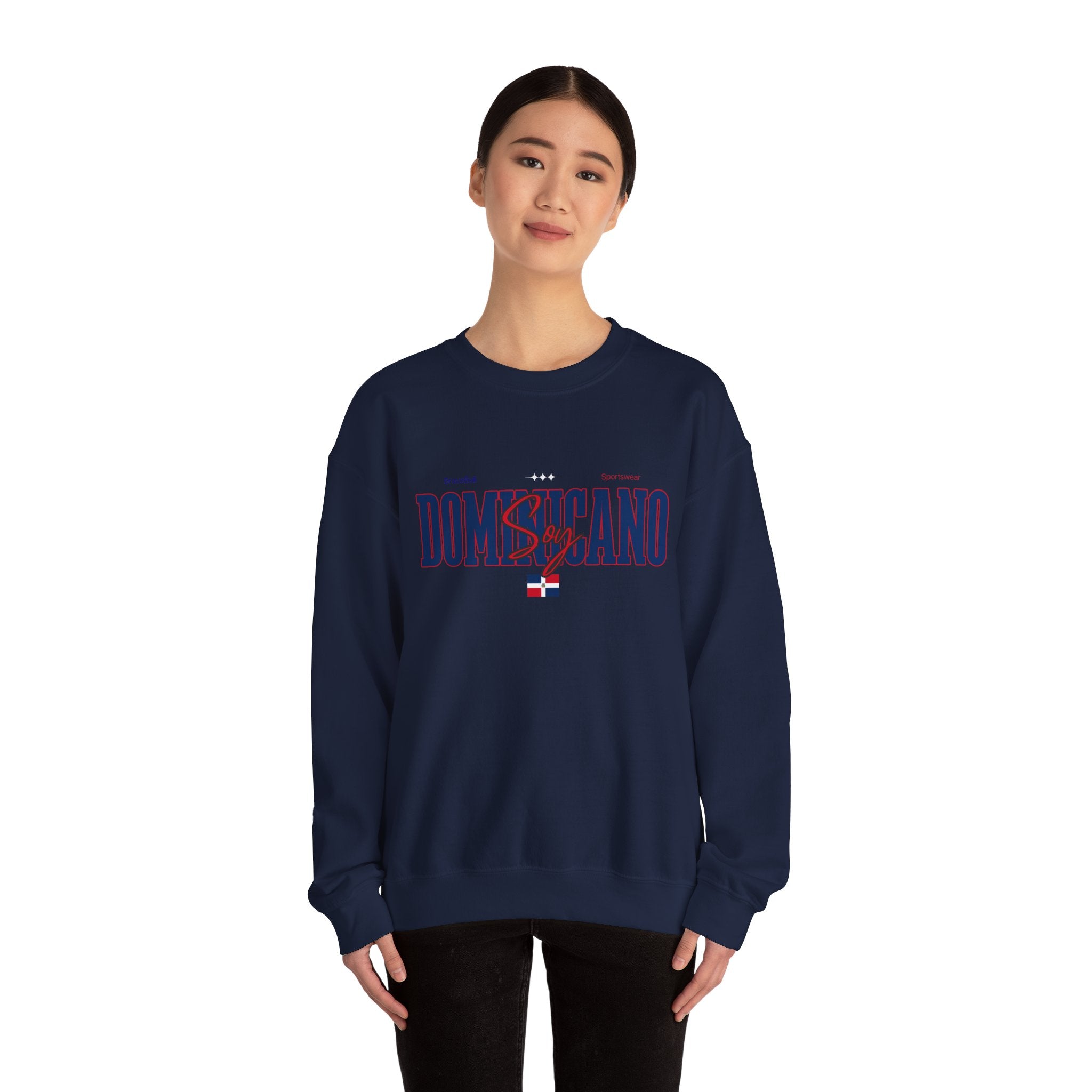 Dominicano Soy Sweatshirt — Dominican Republic Baseball Fan Crewneck