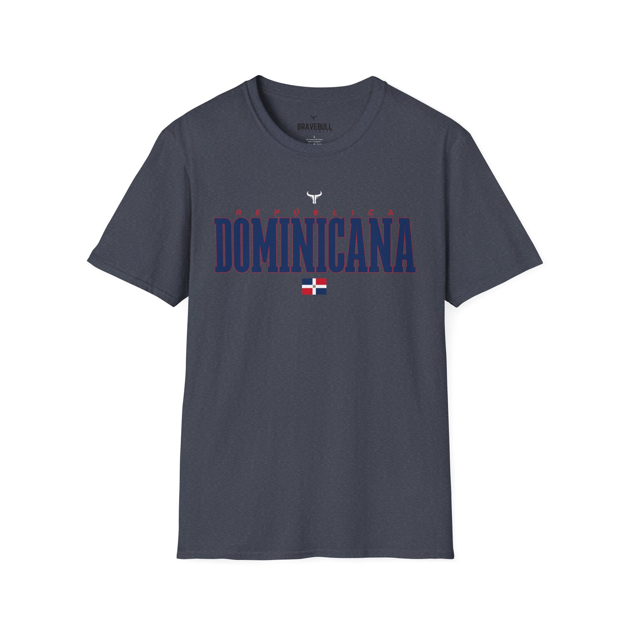 REPUBLICA DOMINICAN  WBC fan T-Shirt R Cotton Tee