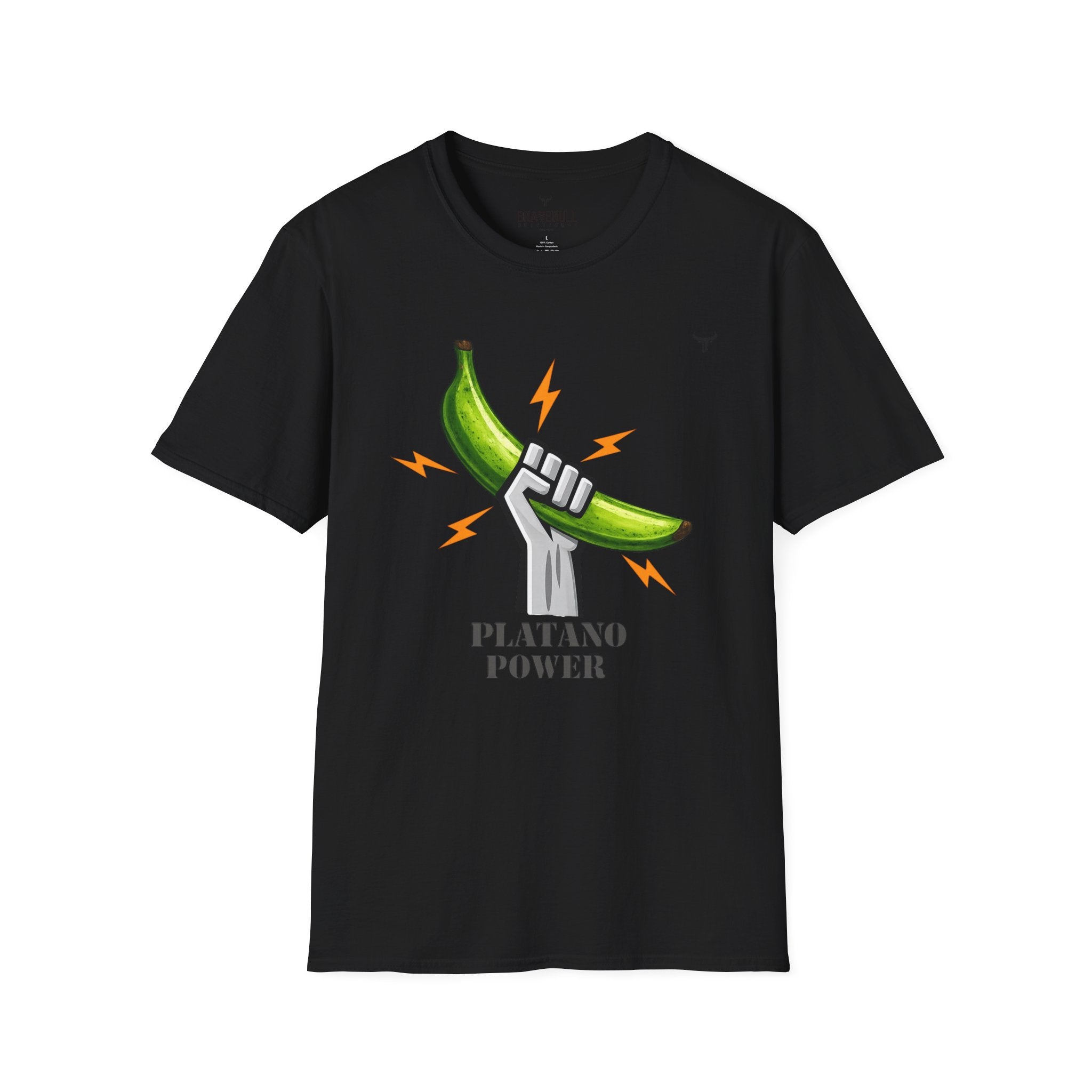 Platano Power T-Shirt – Celebrate Dominican Pride! Unisex Softstyle T-Shirt
