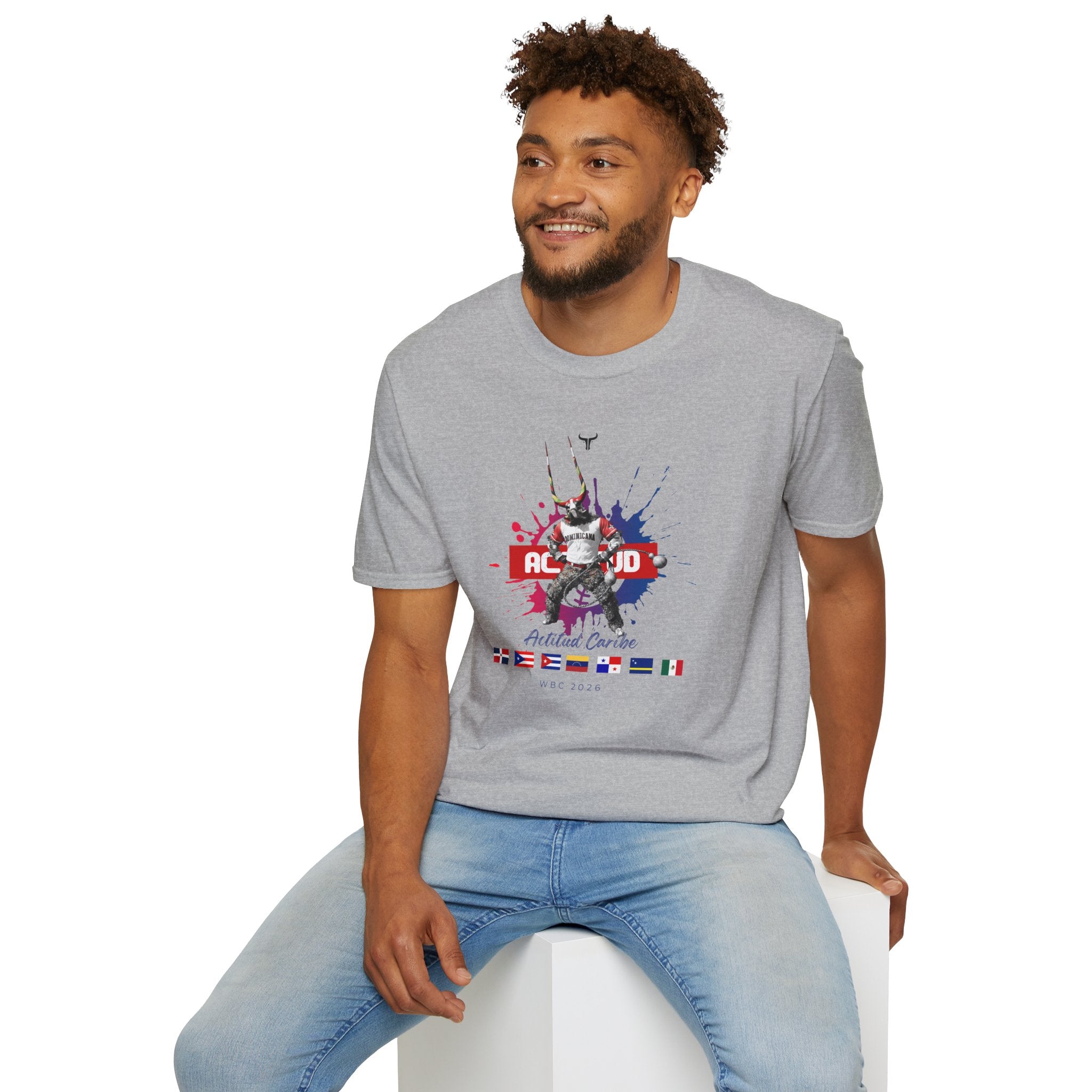 Diablo Cojuelo Carnaval T-Shirt — Actitud Caribe WBC 2026