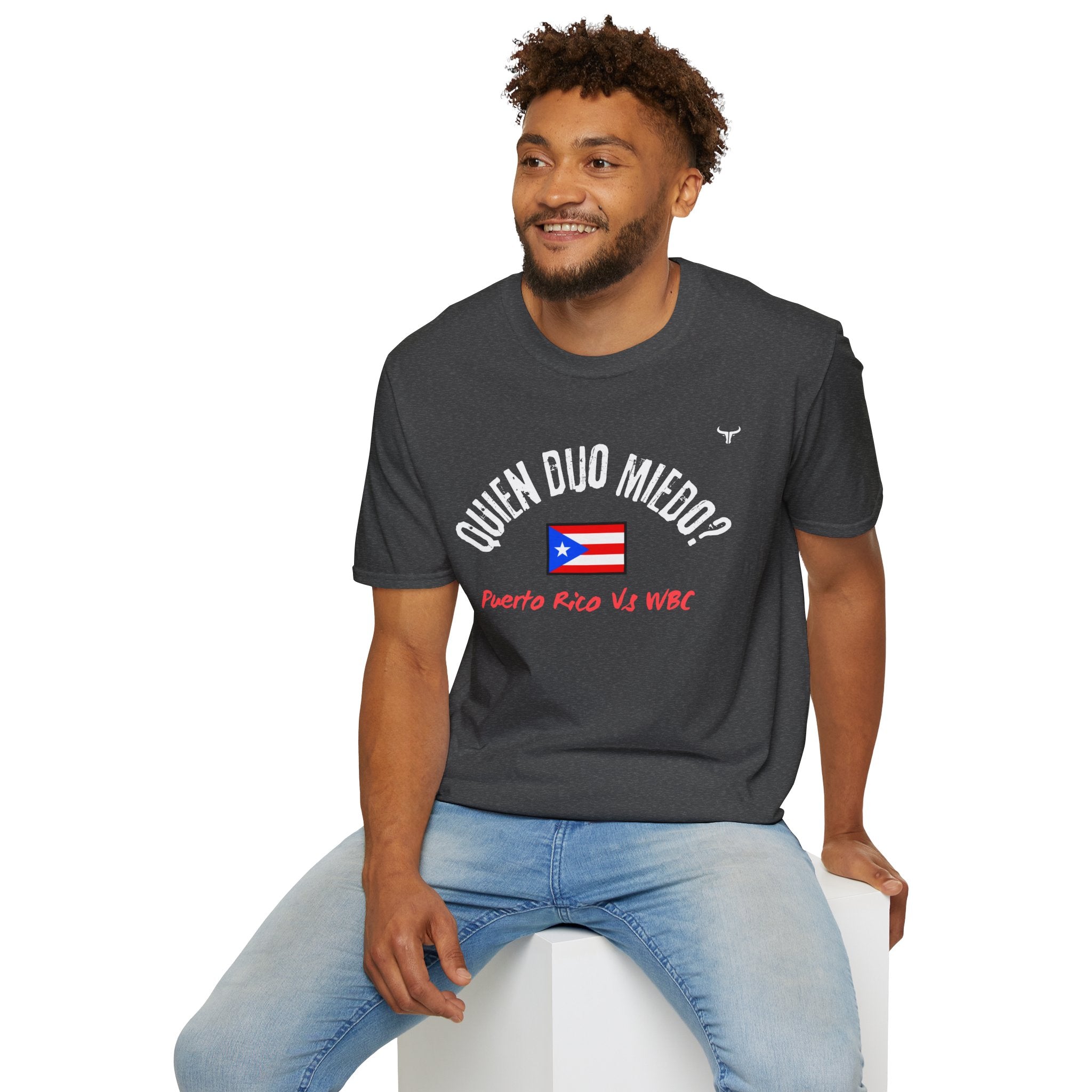 Puerto Rico Baseball Tee — "¿Quién Dijo Miedo?" Fan T-Shirt