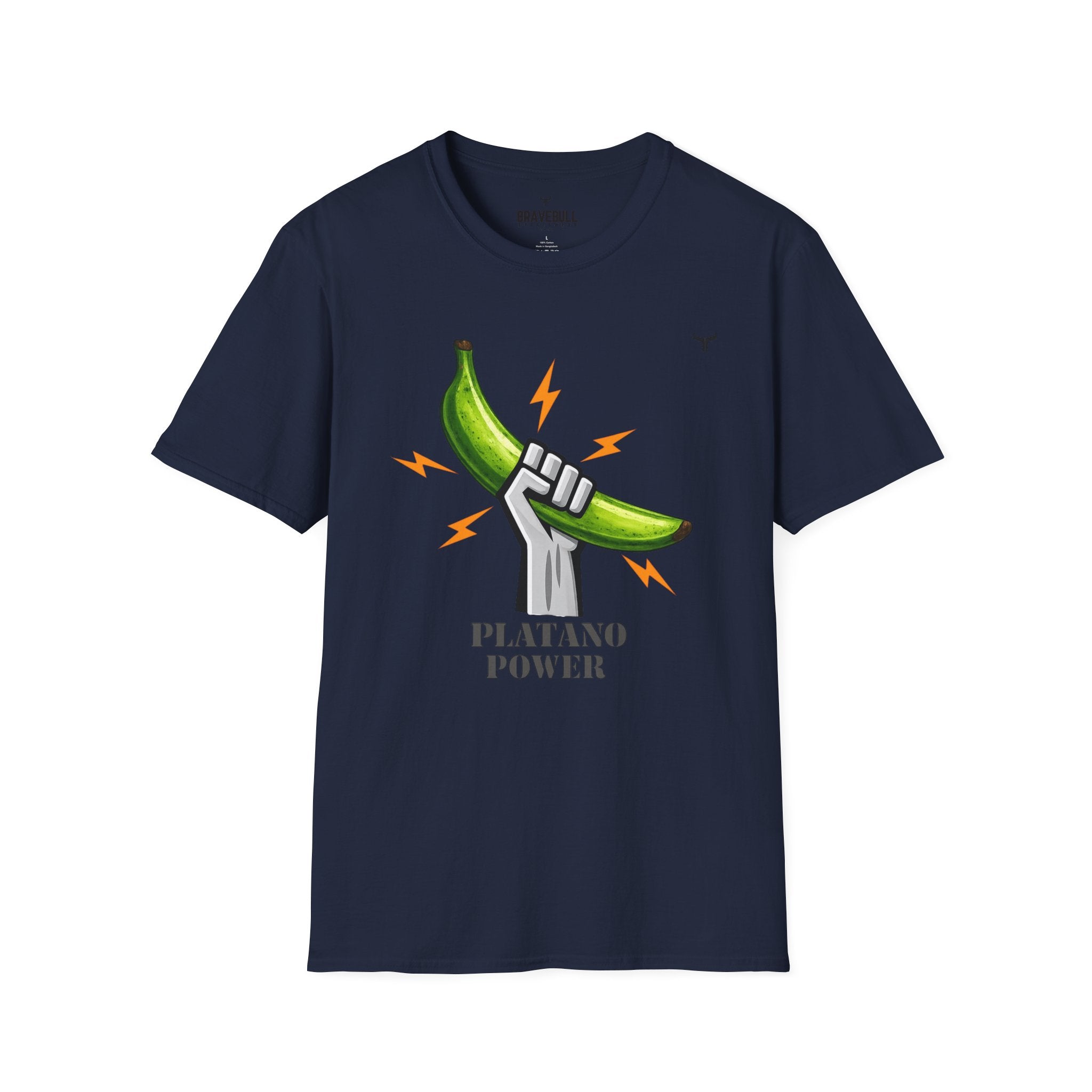 Platano Power T-Shirt – Celebrate Dominican Pride! Unisex Softstyle T-Shirt