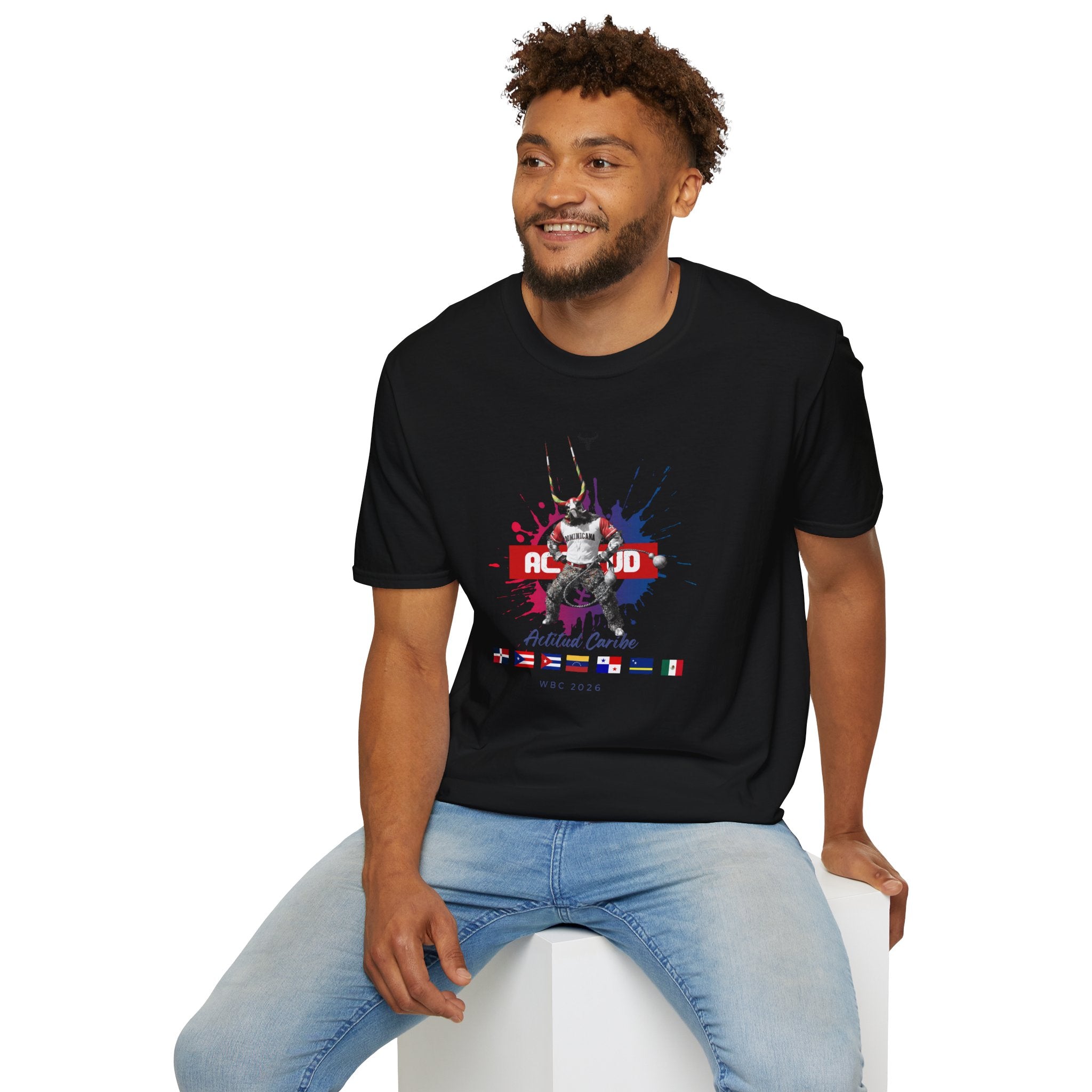 Diablo Cojuelo Carnaval T-Shirt — Actitud Caribe WBC 2026
