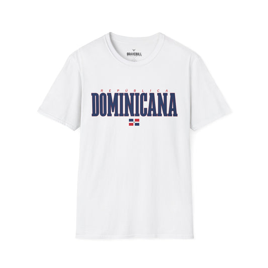 REPUBLICA DOMINICAN  WBC fan T-Shirt R Cotton Tee