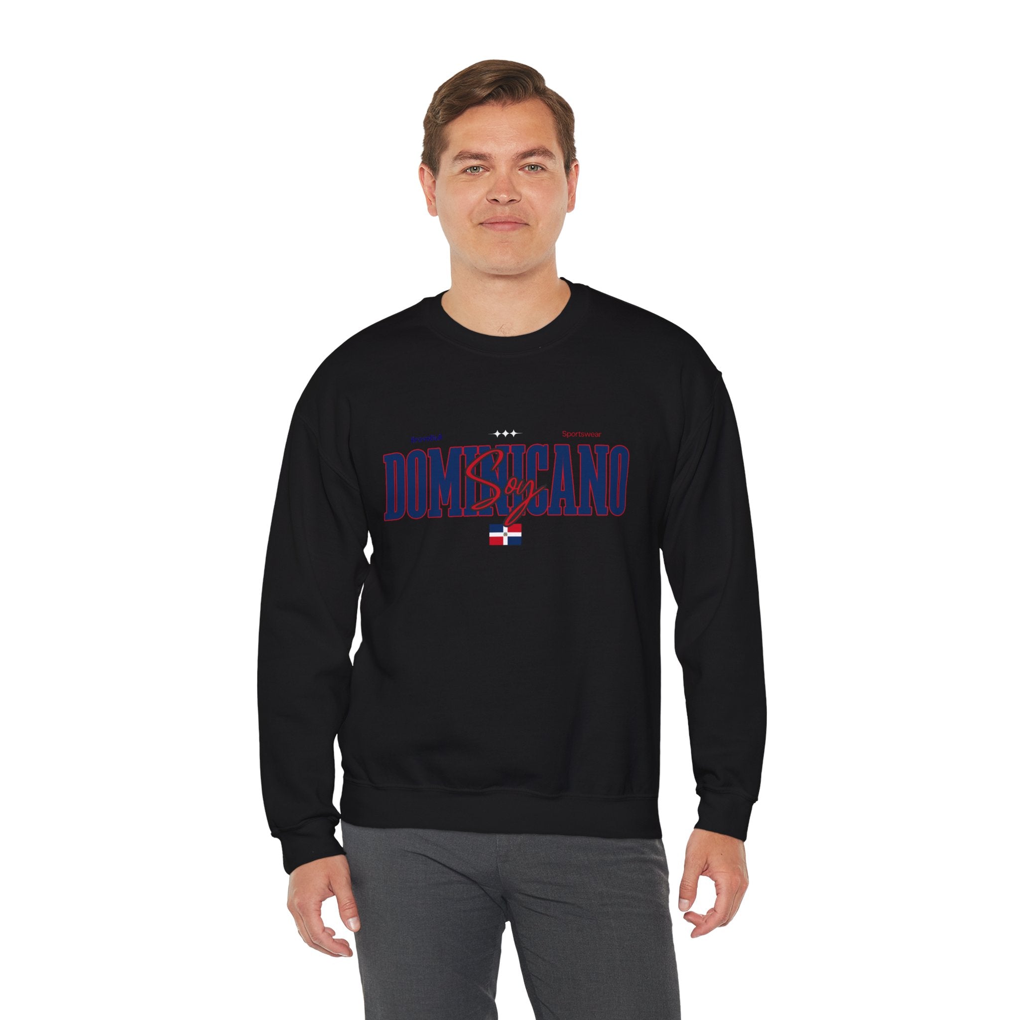Dominicano Soy Sweatshirt — Dominican Republic Baseball Fan Crewneck
