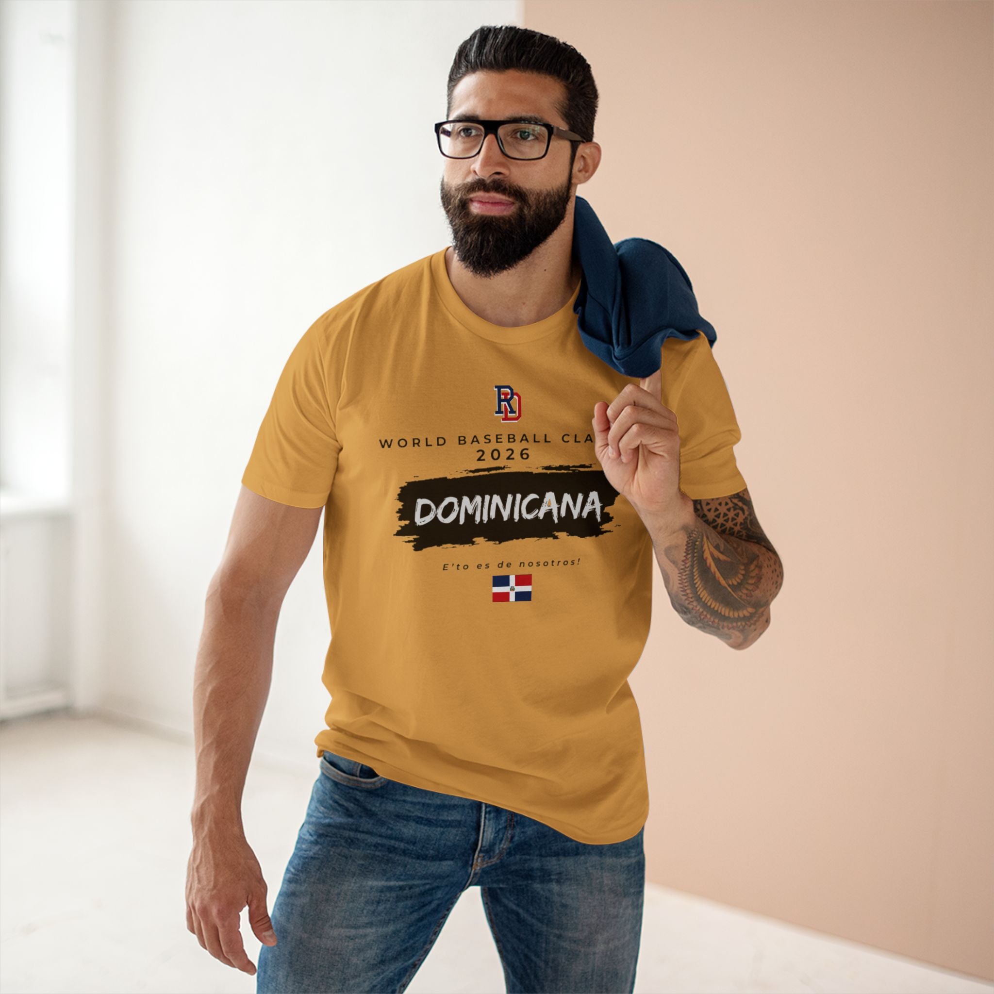 Dominican Republic 2026 WBC Fan Tee — "E'to es de nosotros / This is our"