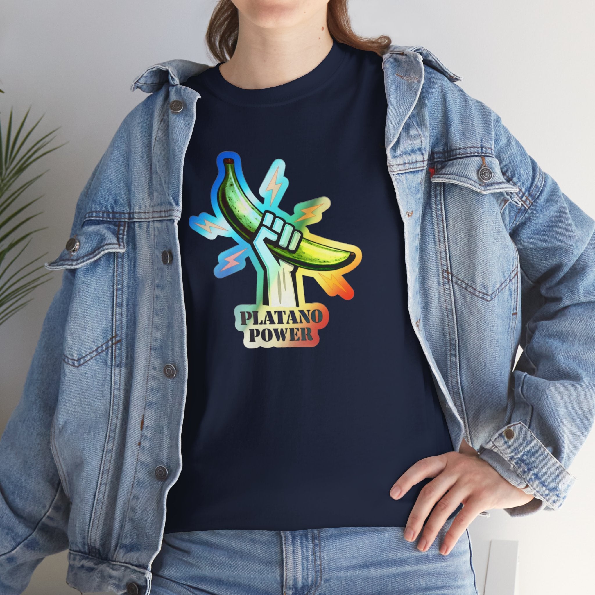 Platano Power T-Shirt – WBC Limeted Edition Unisex Heavy Cotton Tee