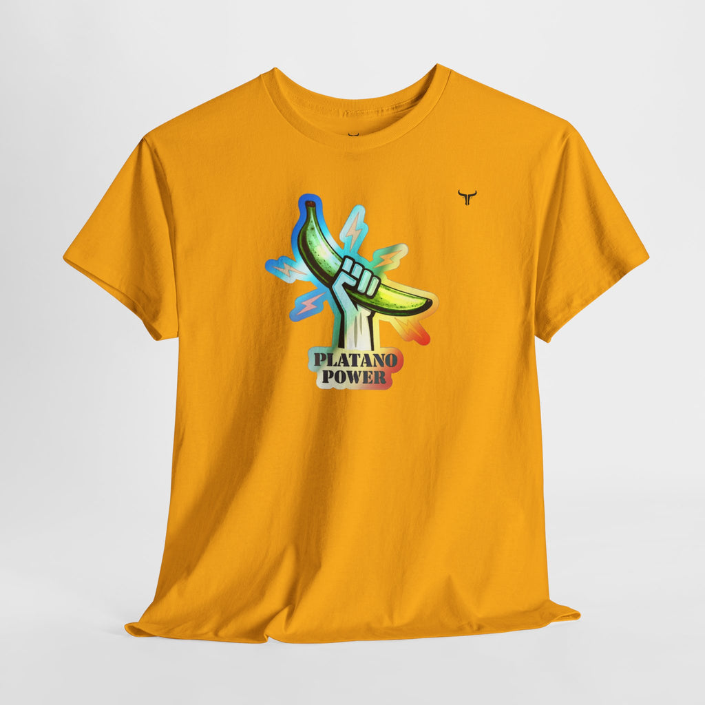 Platano Power T-Shirt – WBC Limeted Edition Unisex Heavy Cotton Tee