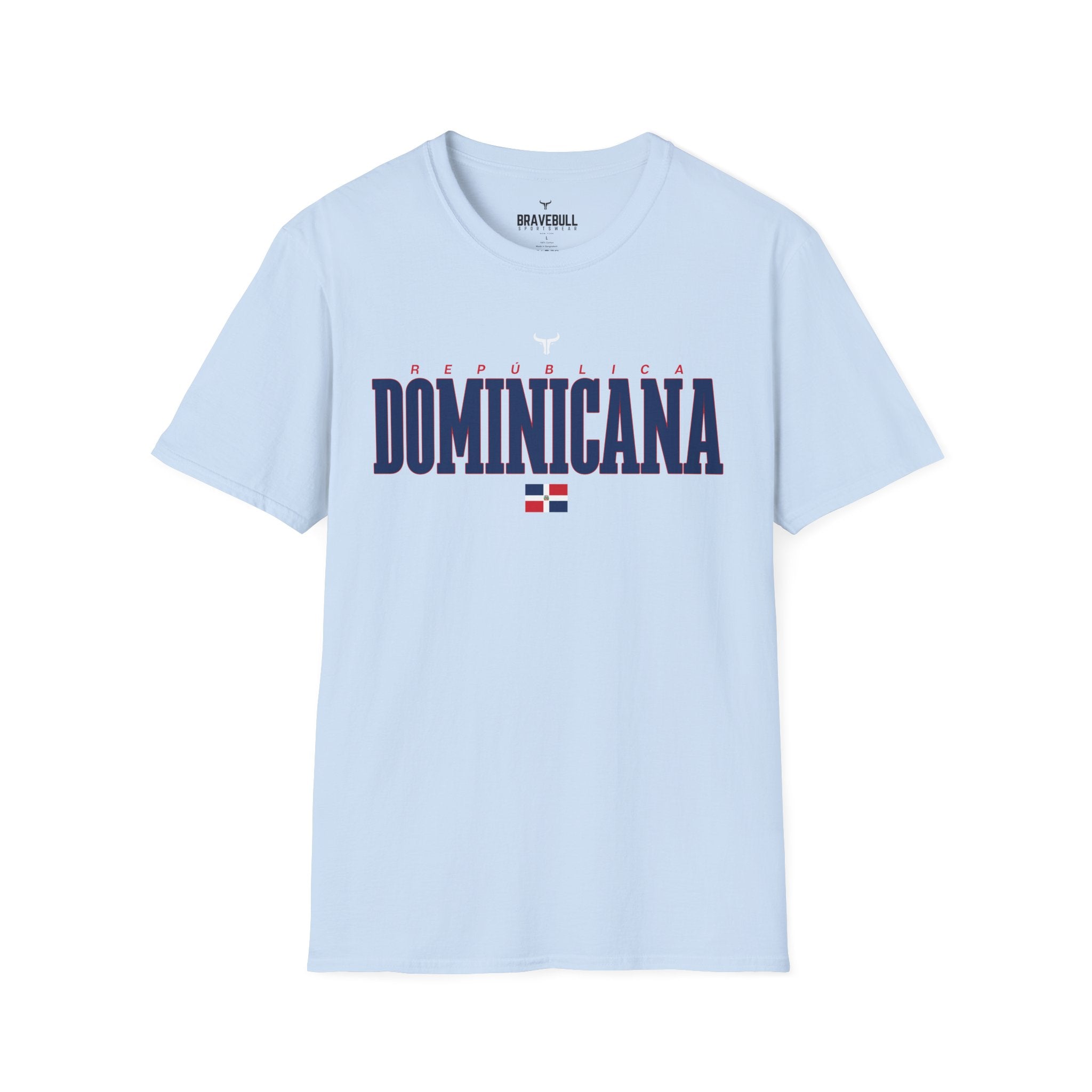 REPUBLICA DOMINICAN  WBC fan T-Shirt R Cotton Tee