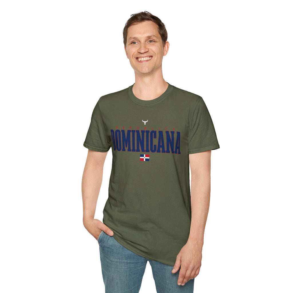 REPUBLICA DOMINICAN  WBC fan T-Shirt R Cotton Tee