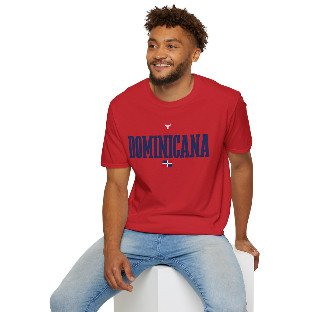 REPUBLICA DOMINICAN  WBC fan T-Shirt R Cotton Tee