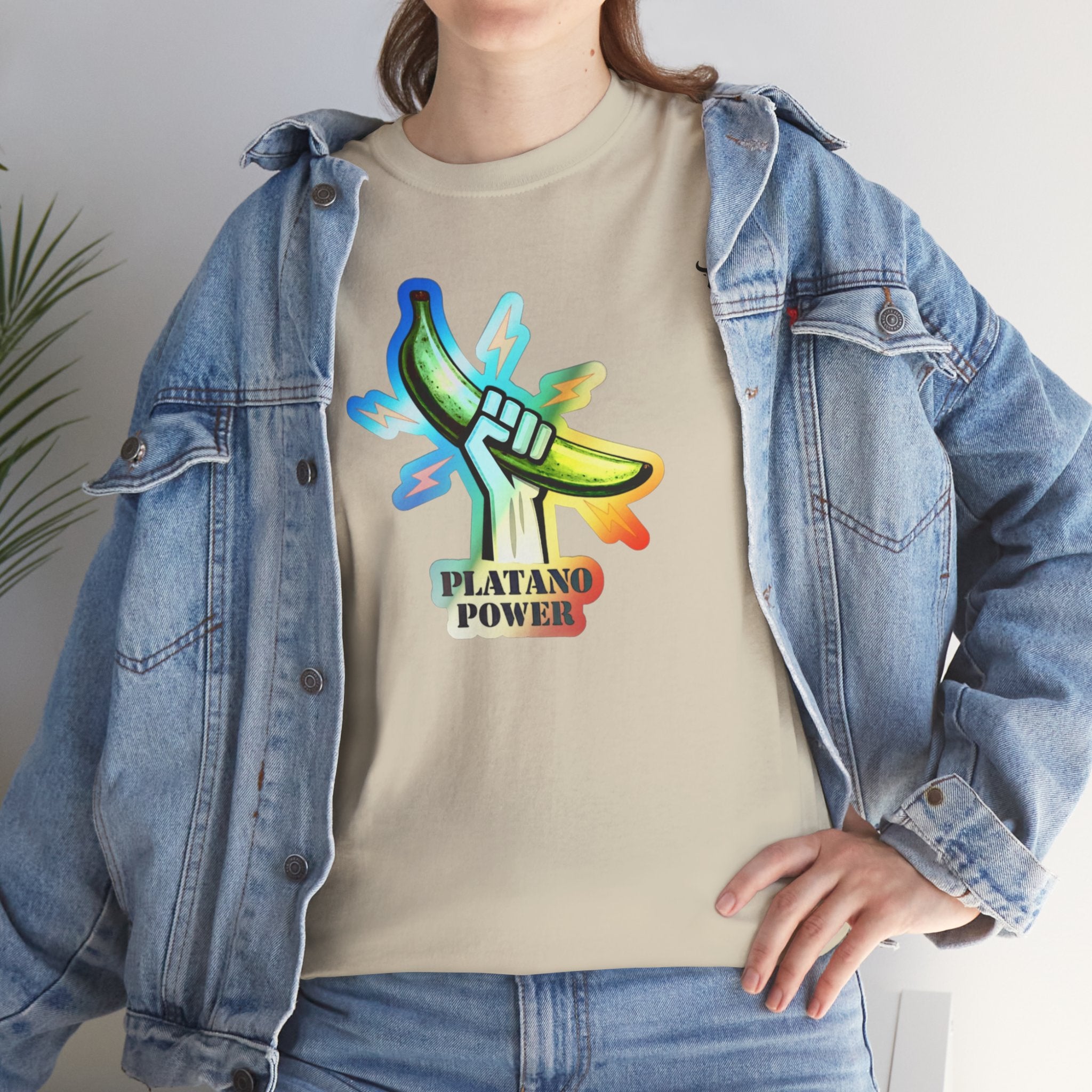 Platano Power T-Shirt – WBC Limeted Edition Unisex Heavy Cotton Tee