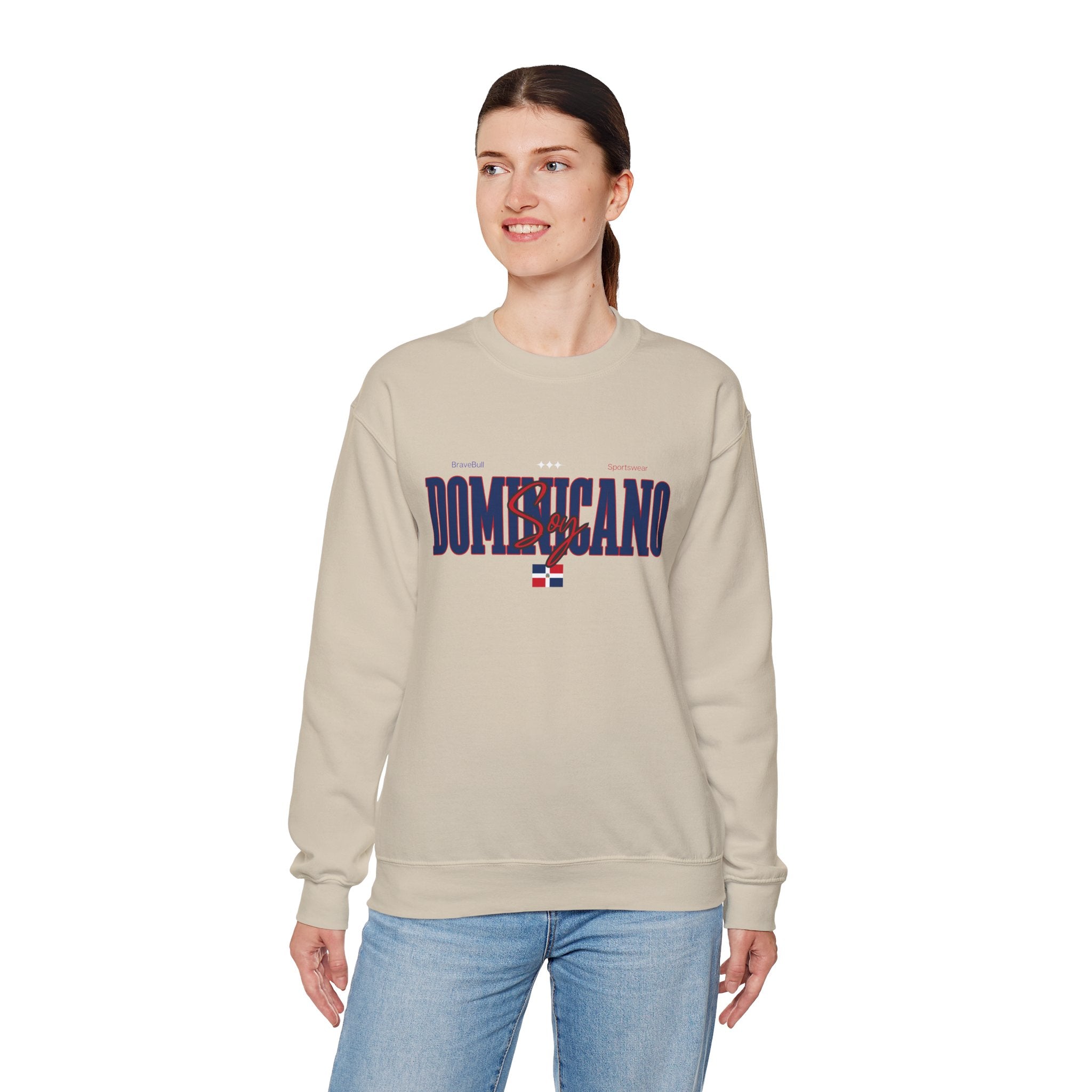 Dominicano Soy Sweatshirt — Dominican Republic Baseball Fan Crewneck