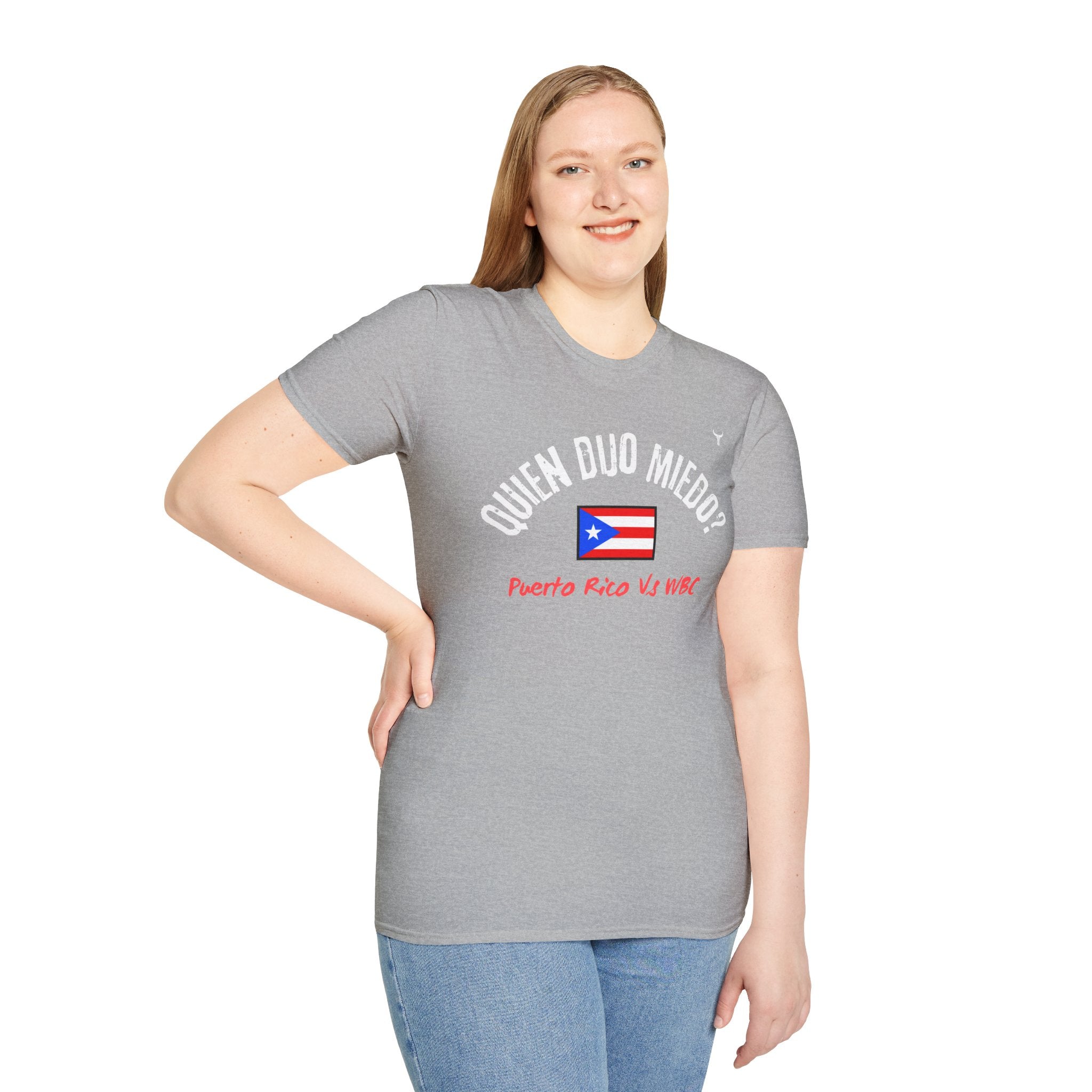 Puerto Rico Baseball Tee — "¿Quién Dijo Miedo?" Fan T-Shirt