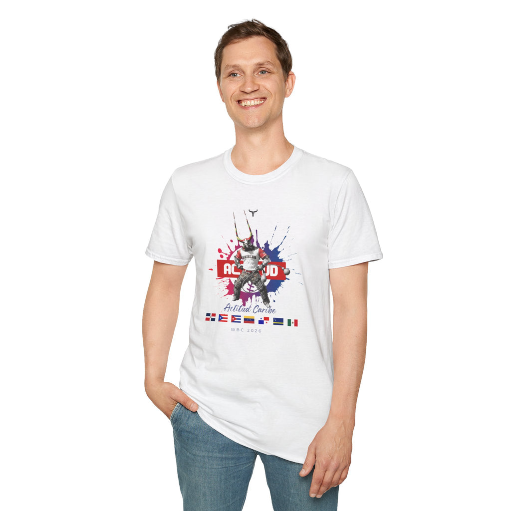 Diablo Cojuelo Carnaval T-Shirt — Actitud Caribe WBC 2026