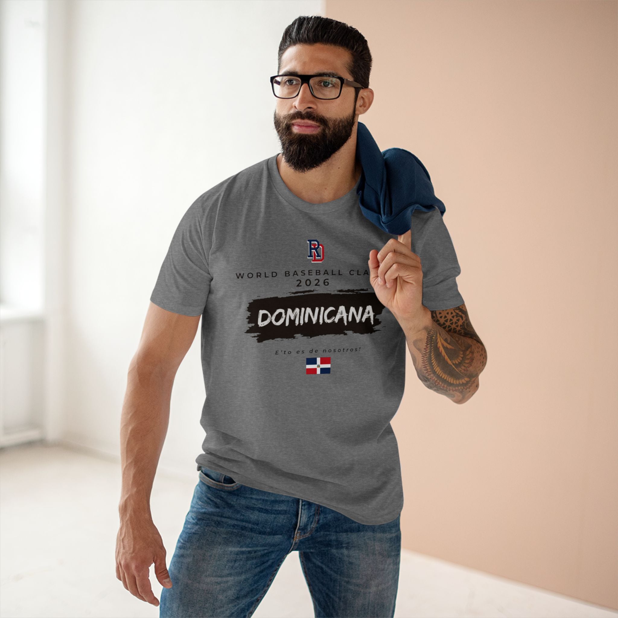 Dominican Republic 2026 WBC Fan Tee — "E'to es de nosotros / This is our"