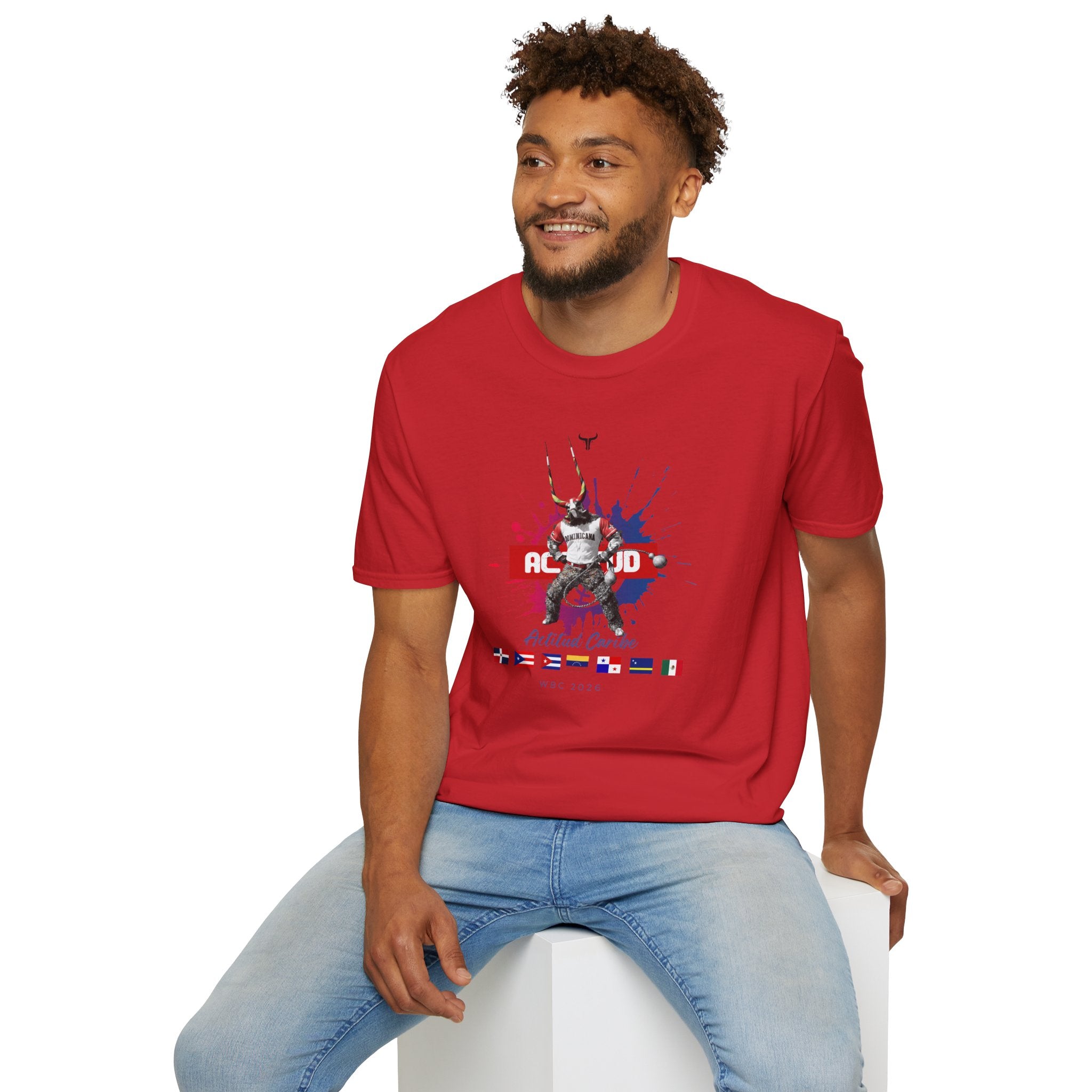Diablo Cojuelo Carnaval T-Shirt — Actitud Caribe WBC 2026