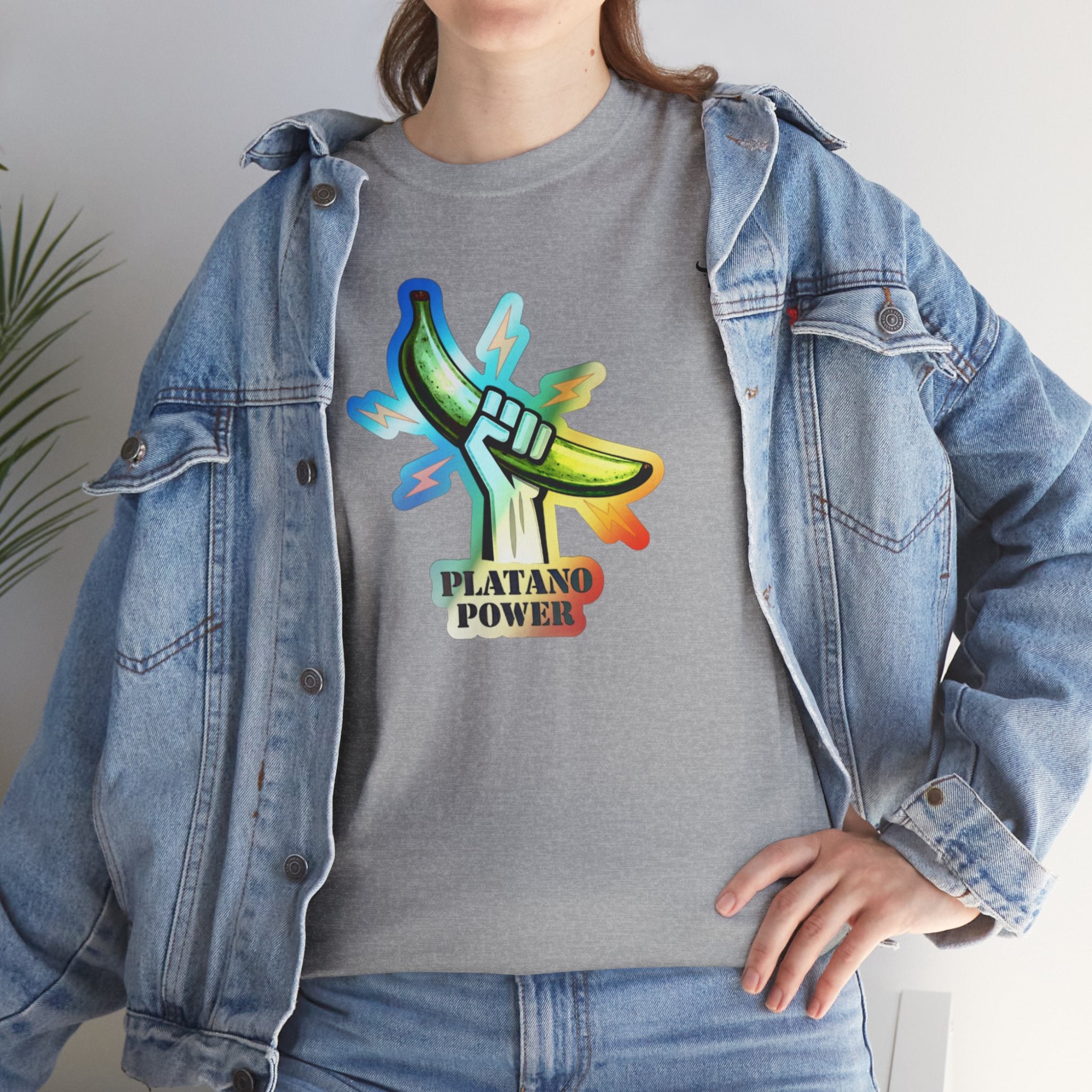 Platano Power T-Shirt – WBC Limeted Edition Unisex Heavy Cotton Tee