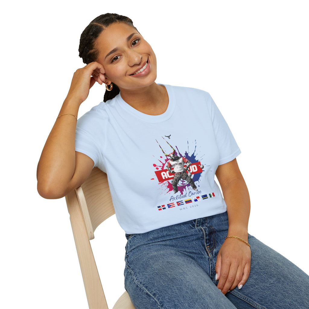 Diablo Cojuelo Carnaval T-Shirt — Actitud Caribe WBC 2026